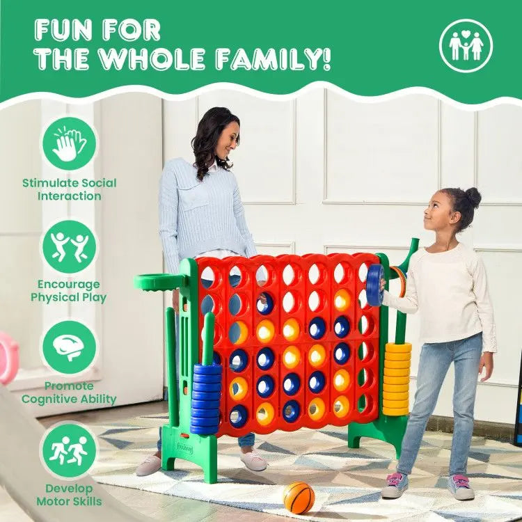 2.5 Feet 4-to-Score Giant Game Set - Gee-Commerce, LLC