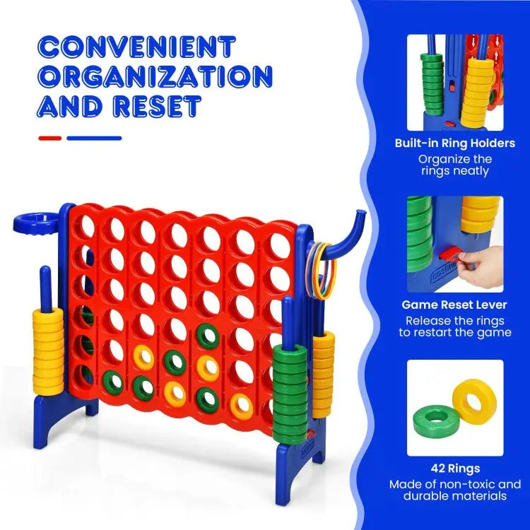 2.5 Feet 4-to-Score Giant Game Set - Gee-Commerce, LLC
