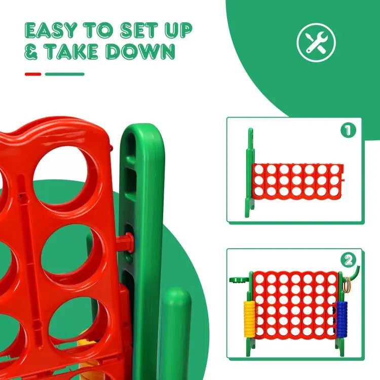 2.5 Feet 4-to-Score Giant Game Set - Gee-Commerce, LLC