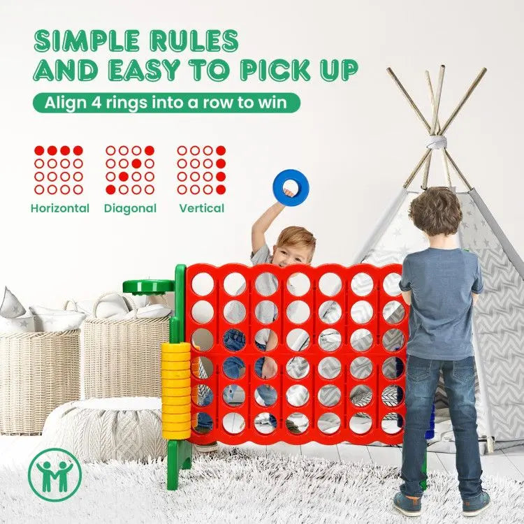 2.5 Feet 4-to-Score Giant Game Set - Gee-Commerce, LLC