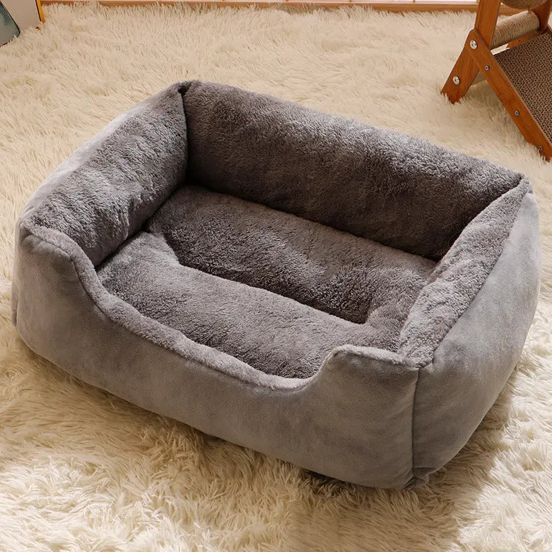 Winter Warm Plush Cozy Pet Beds My Store