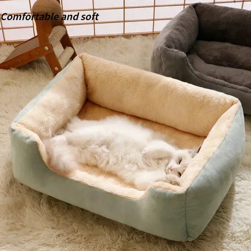 Winter Warm Plush Cozy Pet Beds My Store