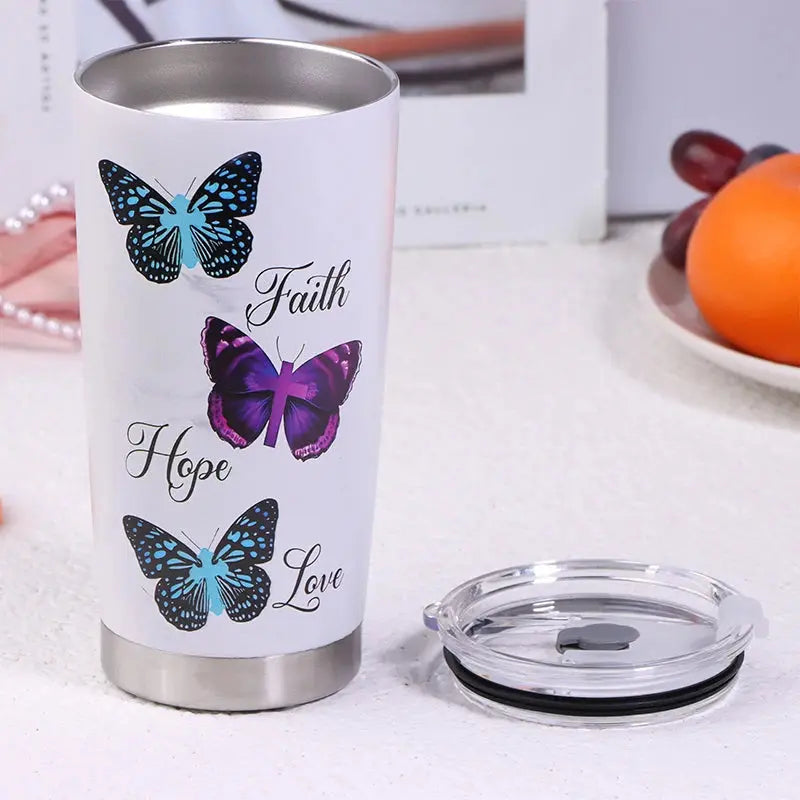 Butterfly Cafe Coffee Mug  20oz My Store