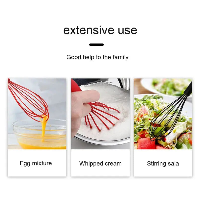 Silicone Whisk Handheld Egg Beater My Store