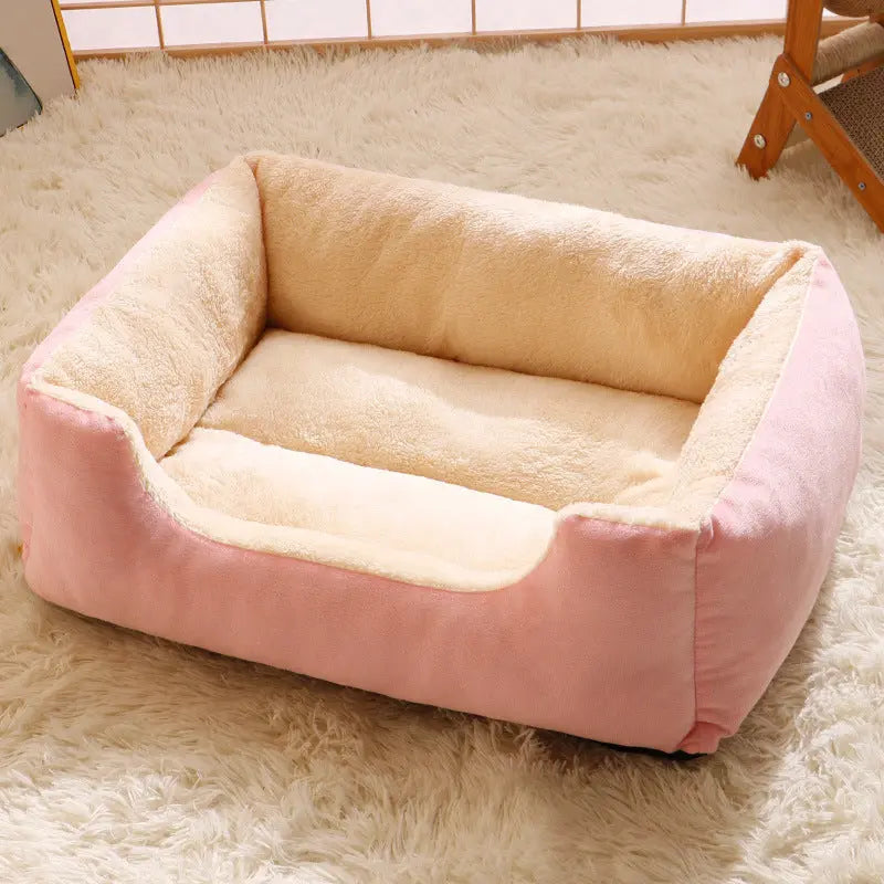 Winter Warm Plush Cozy Pet Beds My Store