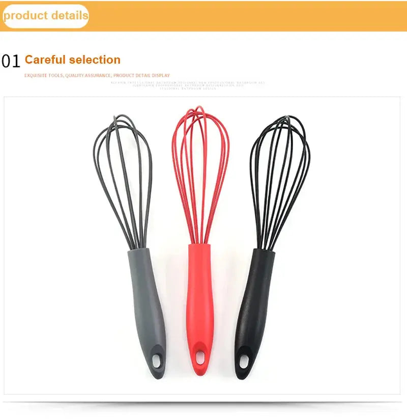 Silicone Whisk Handheld Egg Beater My Store