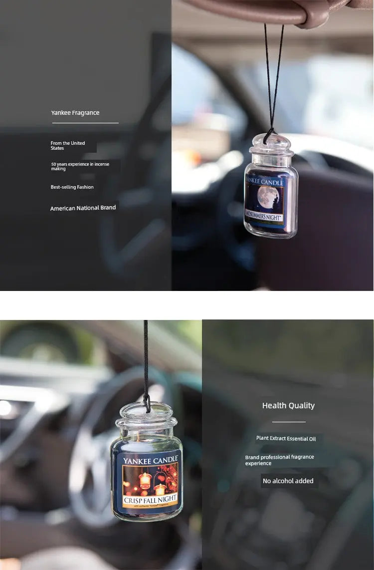 Yankee Car Rearview Mirror Decoration Pendant Aroma My Store