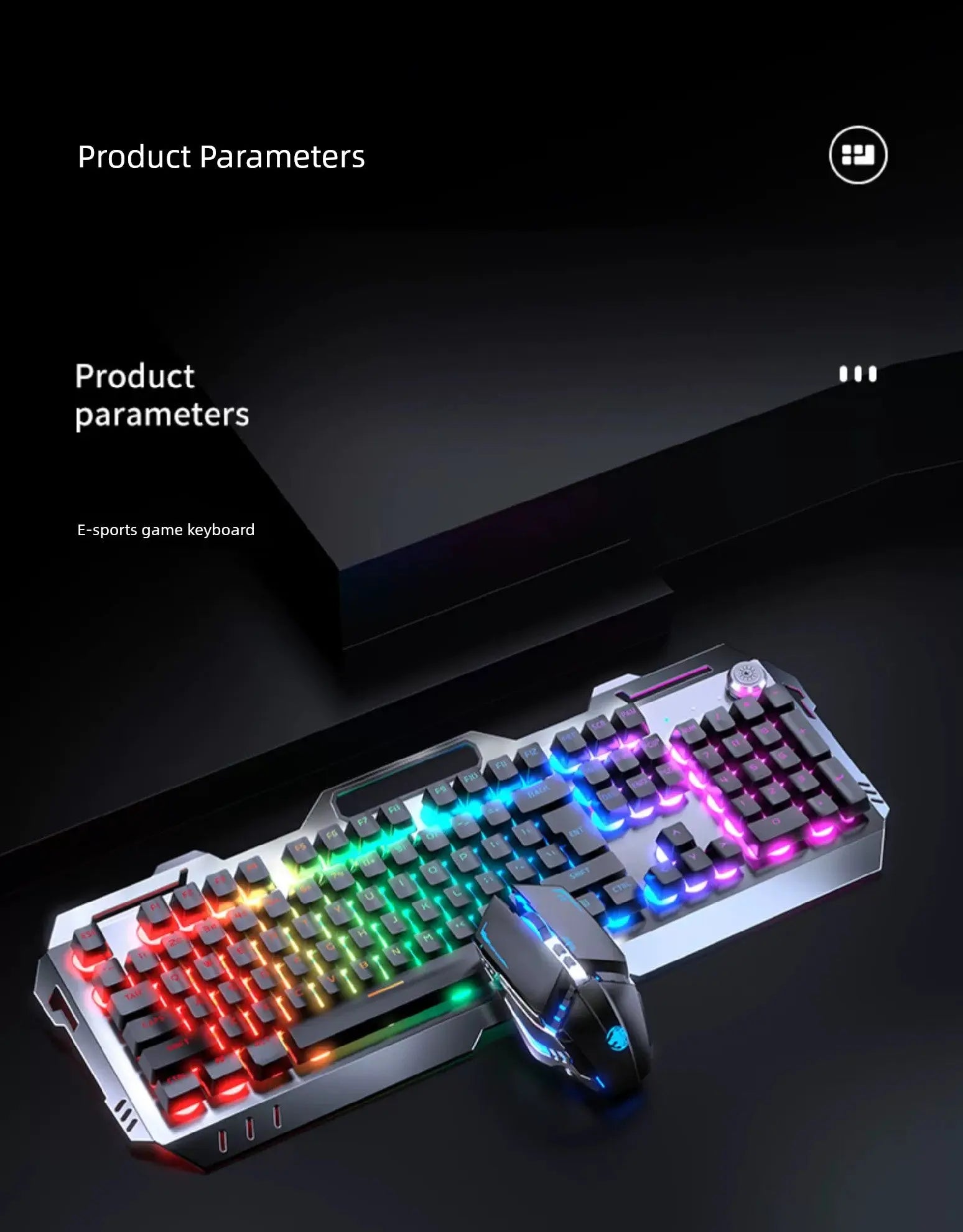 Pioneer Real Mechanical Feeling Wireless Keyboard and Mouse EWEADN/Forerunner