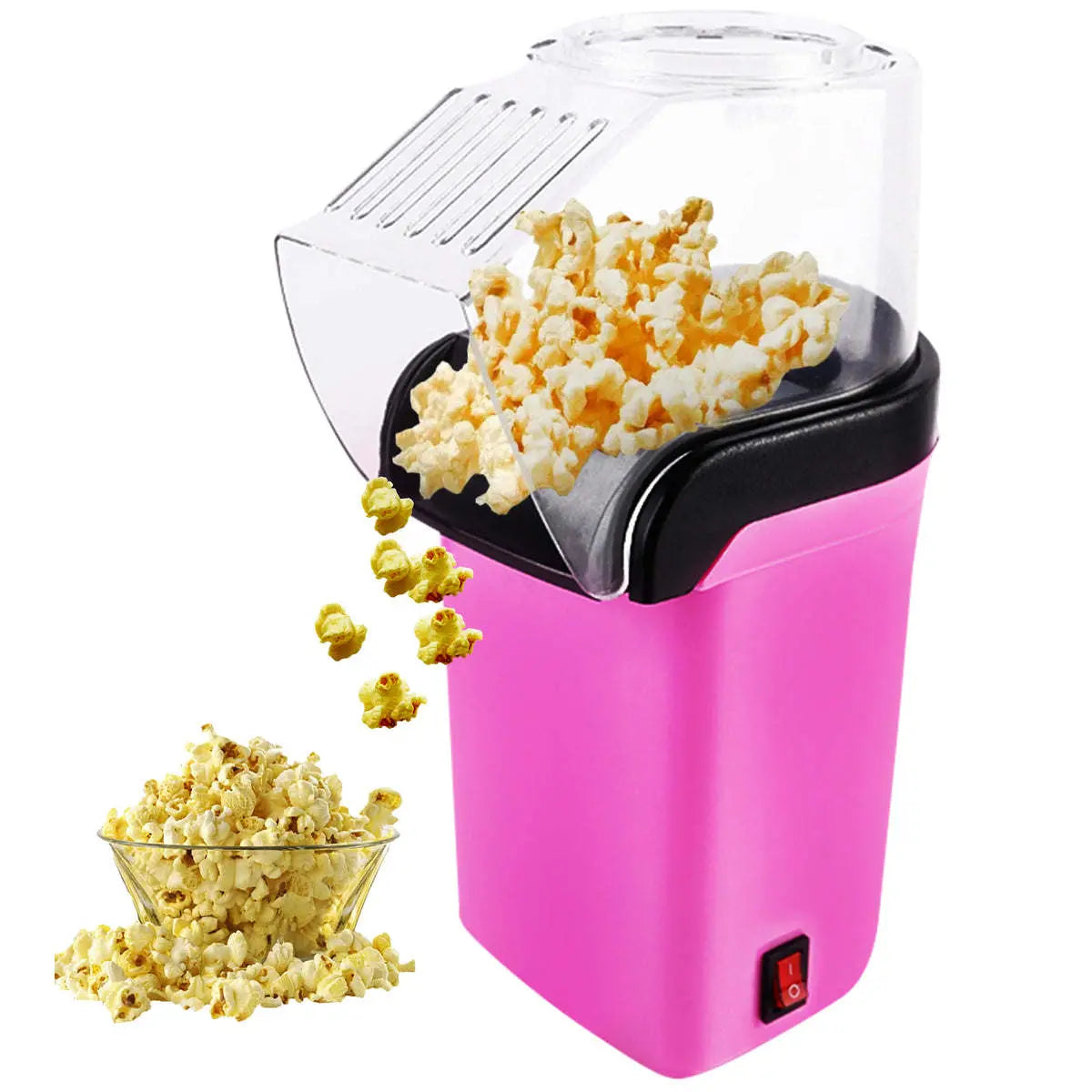 5 Core Popcorn Machine 16 Cup Capacity Hot Air Popper 5 Core