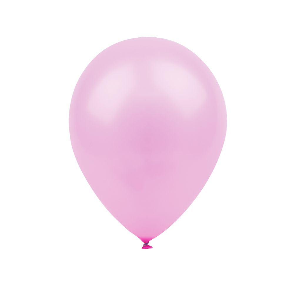 Pastelkleurige Eenkleurige Balonnen Pink (Pack of 600)25cm Doba