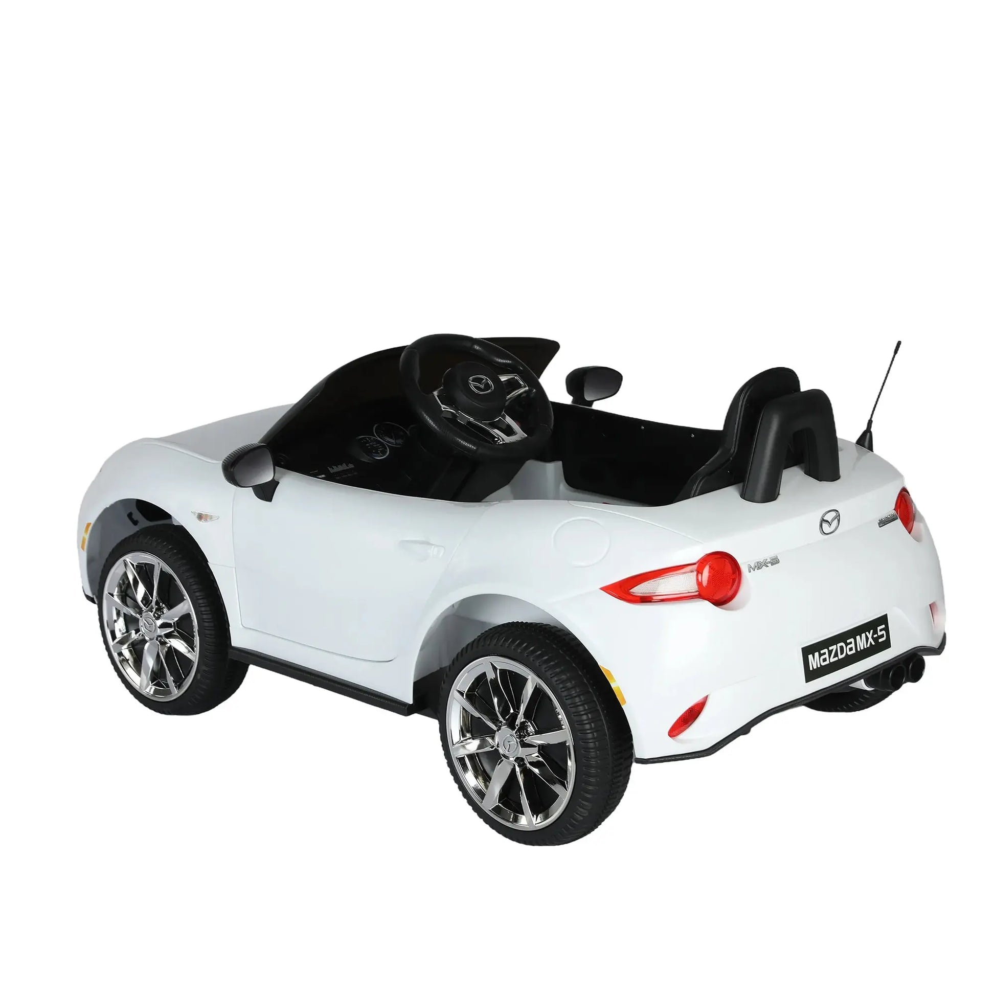 Licensed MAZDA MX-5 RF,12V Kids ride on car 2.4G W/Parents Remote Control,electric car for kids,Three speed adjustable,Power display, USB,MP3 ,Bluetooth,LED light,Two-point safety belt FX070