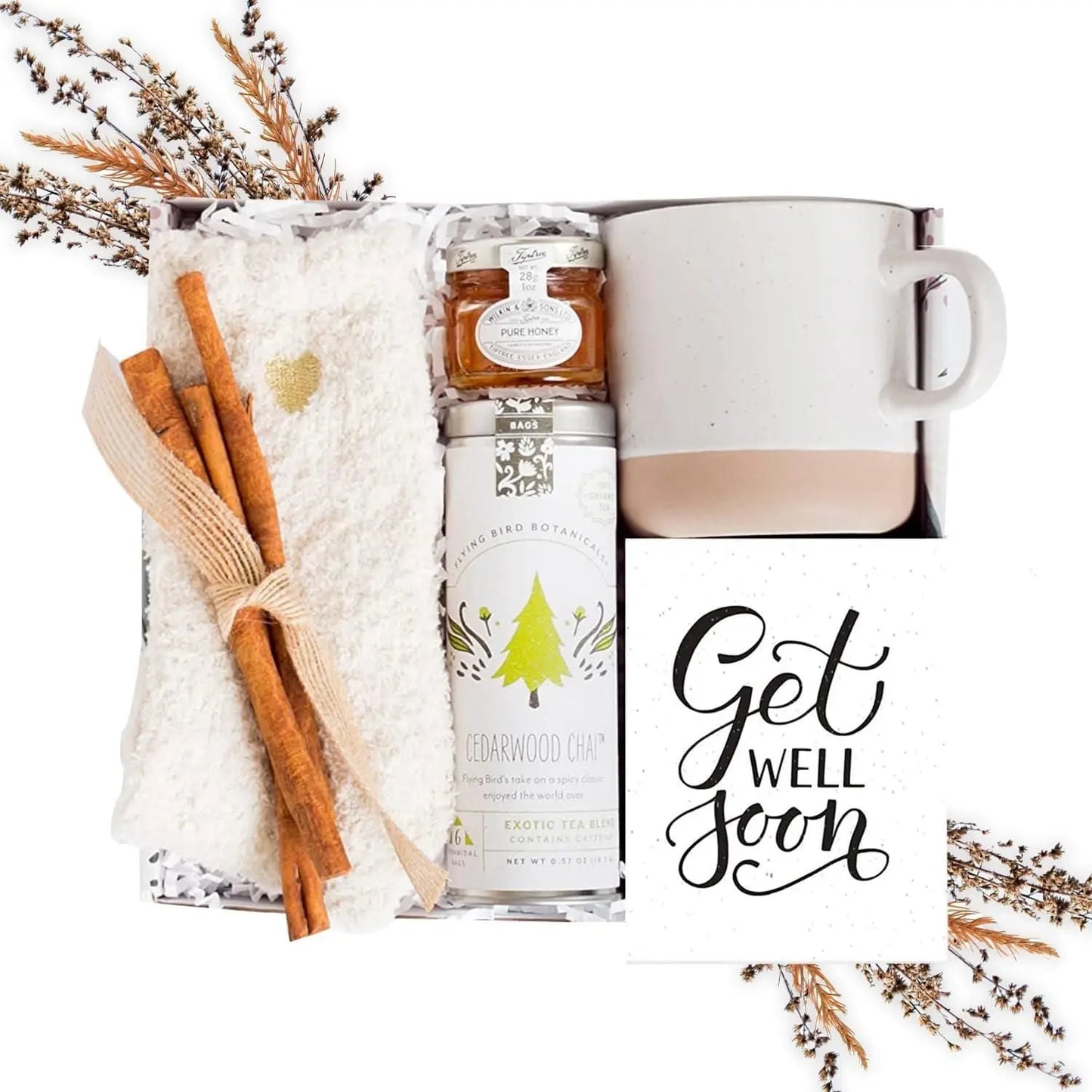 Get Well Soon Comforting Gift Basket for Women - Gee-Commerce, LLC