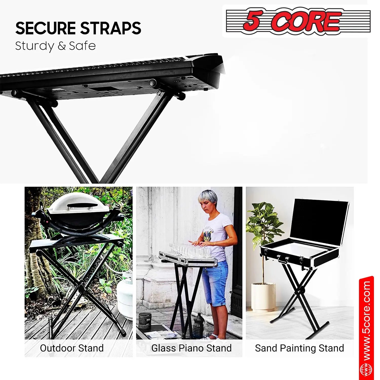 5 CORE Piano Keyboard Stand 5 Core