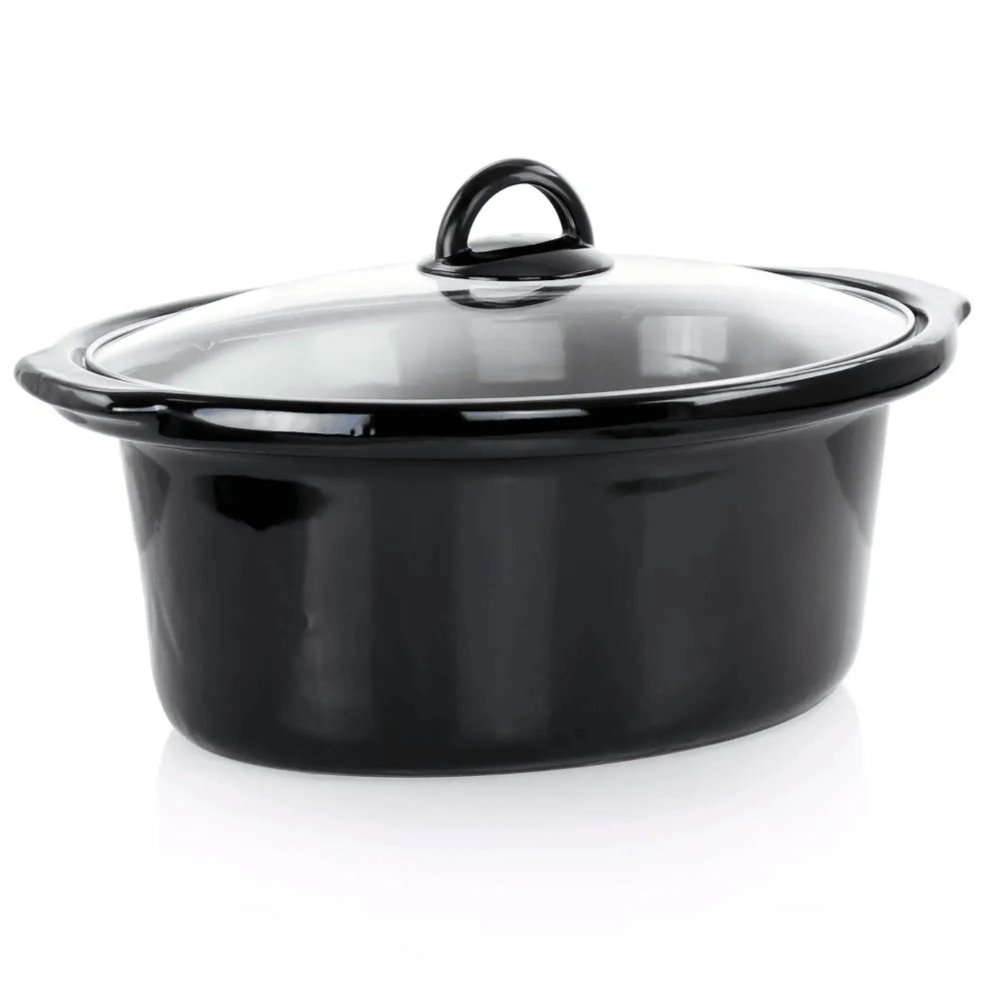 Better Chef 6-Quart Oval Stainless Steel Slow Cooker with Removable Stoneware Crock - Gee-Commerce, LLC