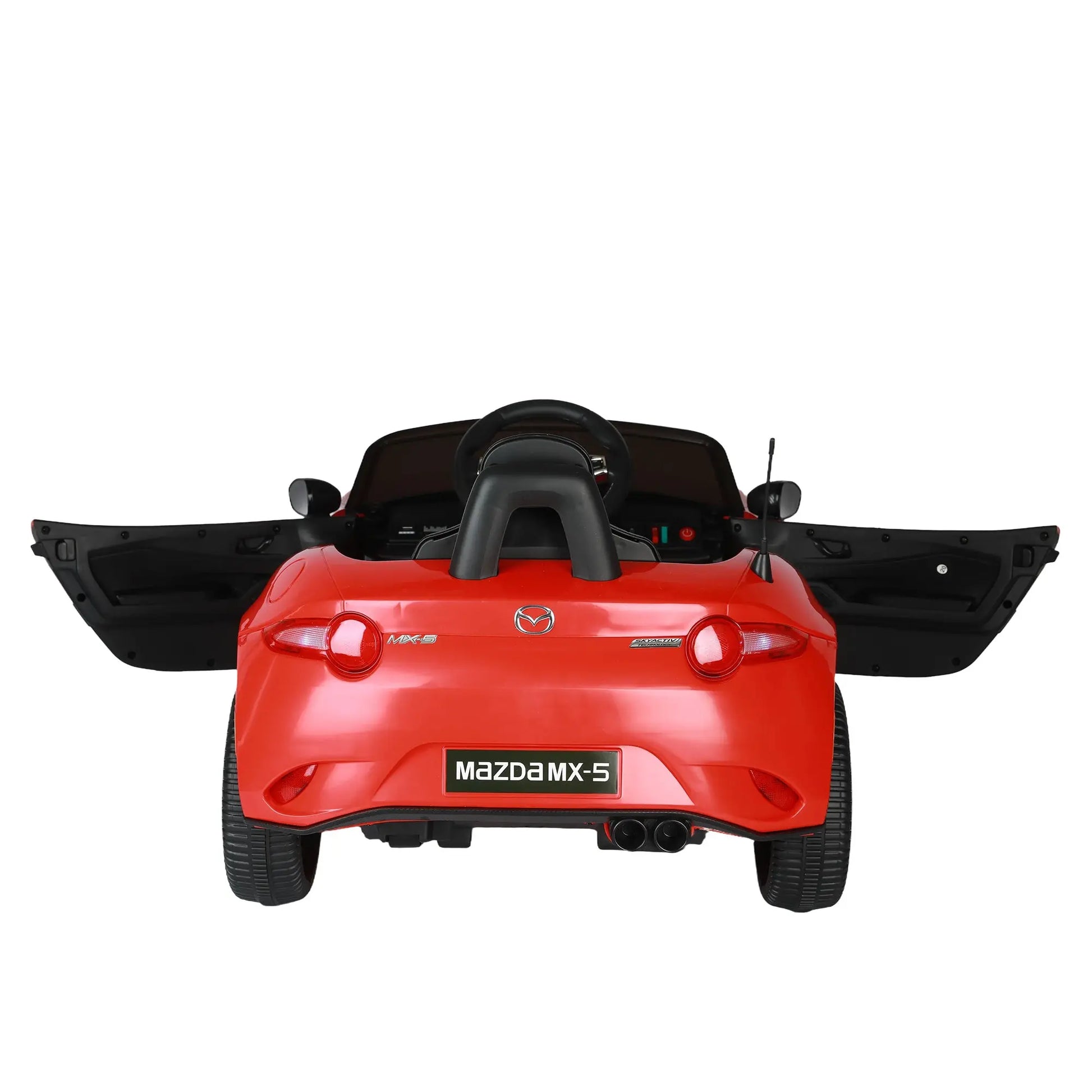 Licensed MAZDA MX-5 RF,12V Kids ride on car 2.4G W/Parents Remote Control,electric car for kids,Three speed adjustable,Power display, USB,MP3 ,Bluetooth,LED light,Two-point safety belt FX070