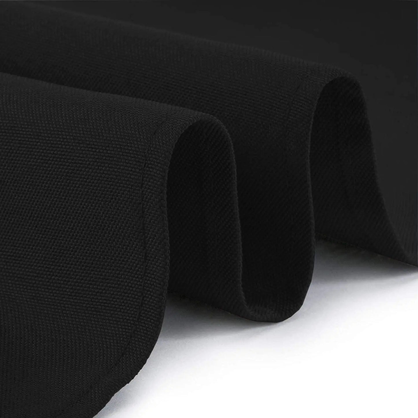 Classic Black Tablecloth 90x156 inch Table Clothes for 8 Foot Rectangle Tables Doba