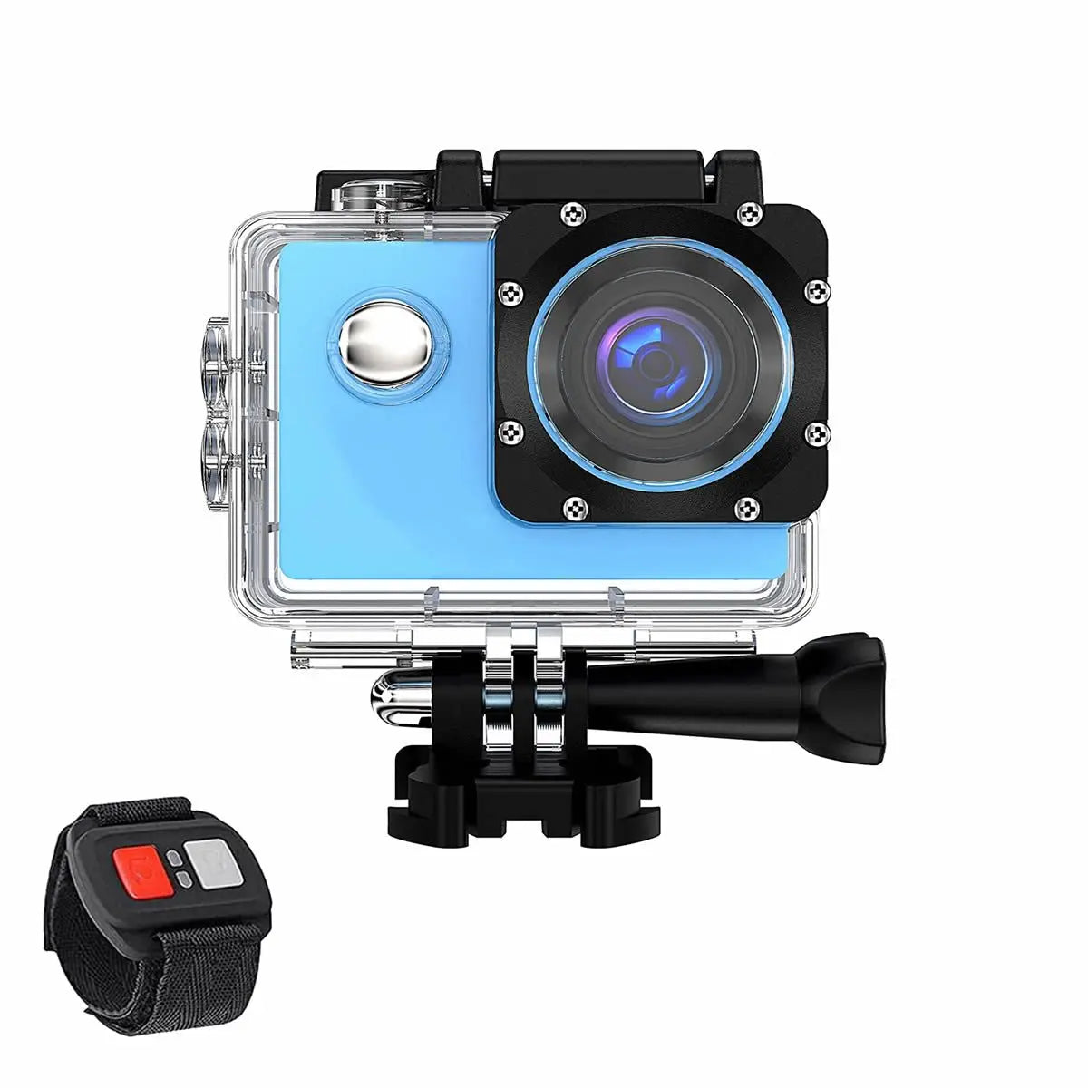 4K Action Pro Waterproof UHD Wi-Fi Camera with RF Remote and Accessories - Gee-Commerce, LLC