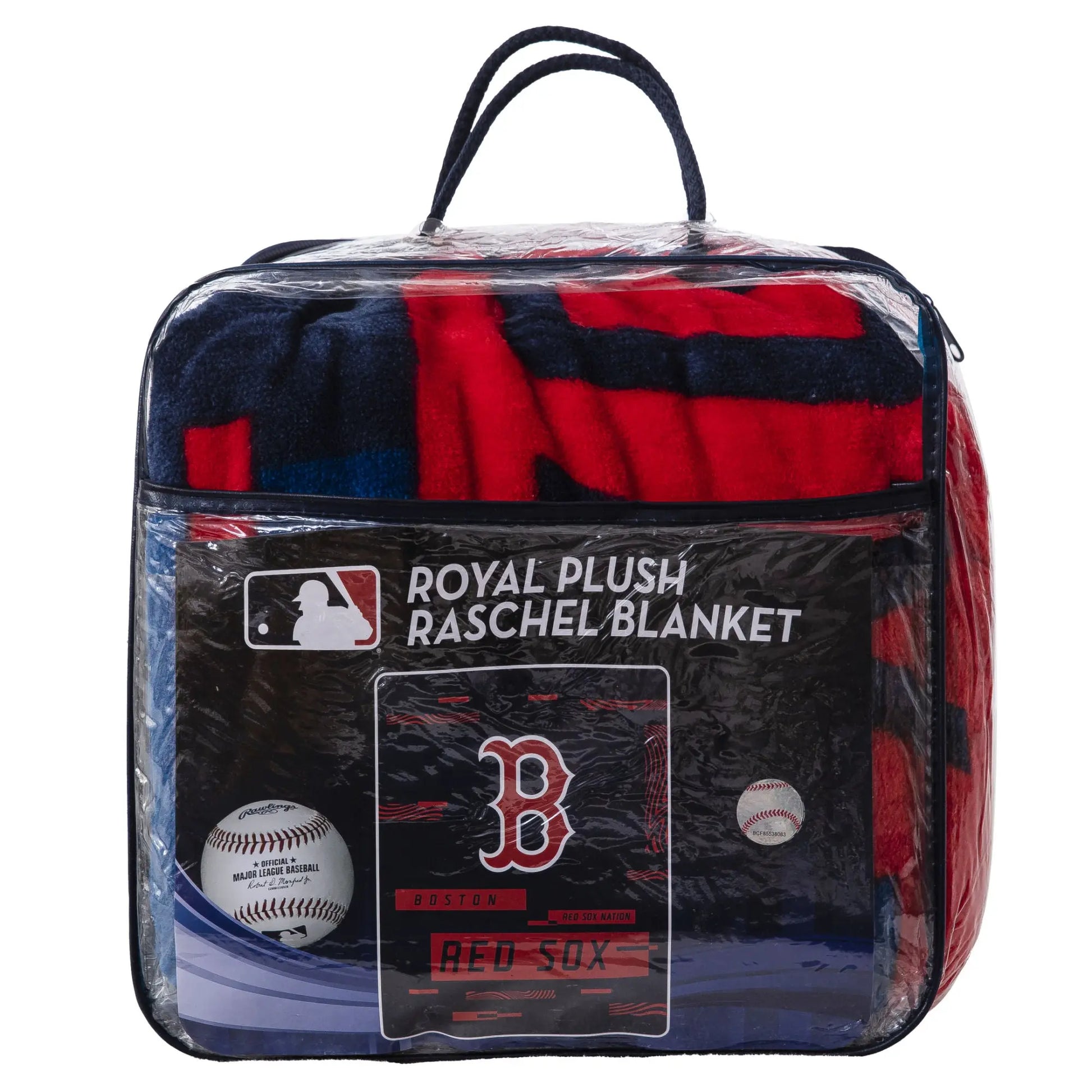 RED SOX OFFICIAL MLB "Digitize" Raschel Throw Blanket; 60" x 80" Doba