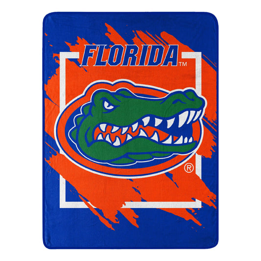 FLORIDA OFFICIAL NCAA "Dimensional" Micro Raschel Throw Blanket; 46" x 60" The Northwest Company