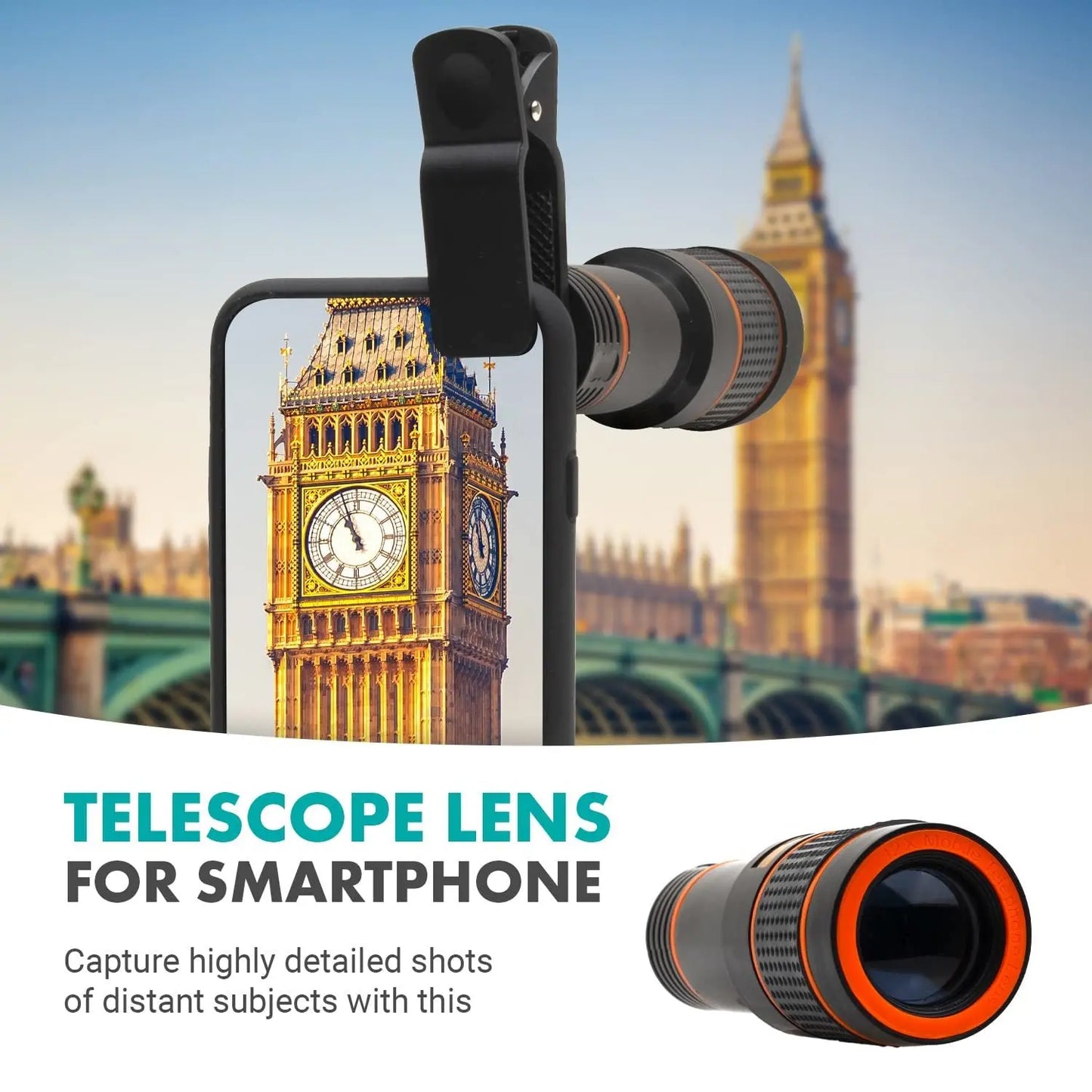 8x Mobile Phone Telescope HD Camera Lens Popmarket