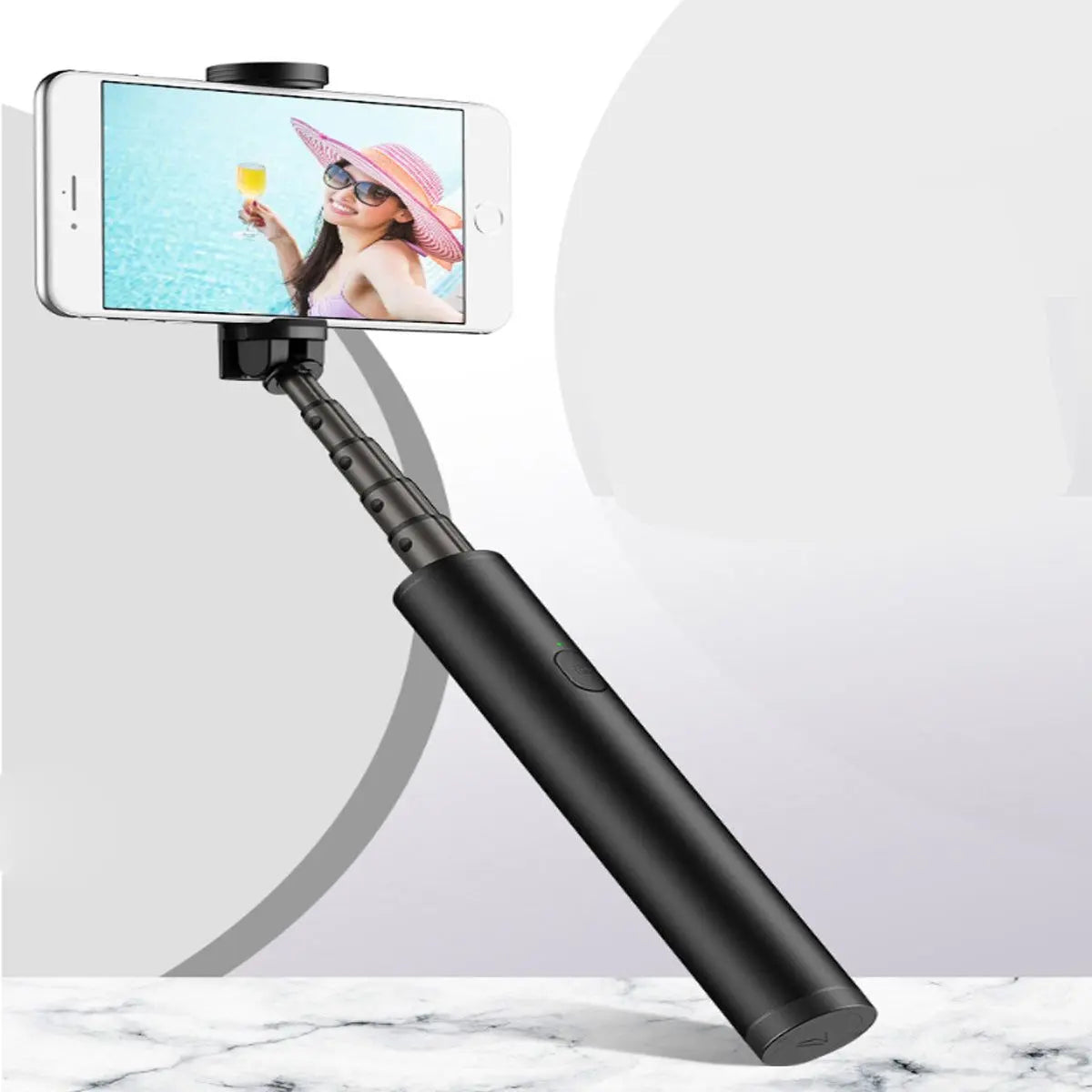 Invisi Mini Selfie Stick Extendable And Foldable - Gee-Commerce, LLC