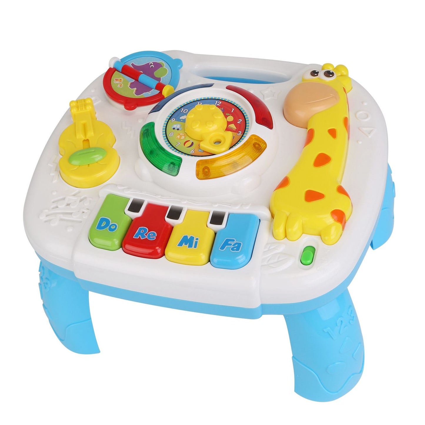 Toddler Musical Learning Table Educational Baby Toys Musical Activity Table Learning Center for 6+ Months Boys Girls Gift Doba