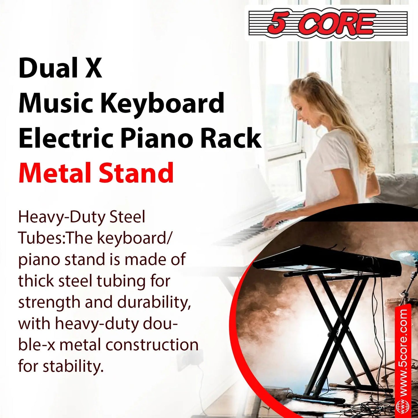 5 CORE Piano Keyboard Stand 5 Core