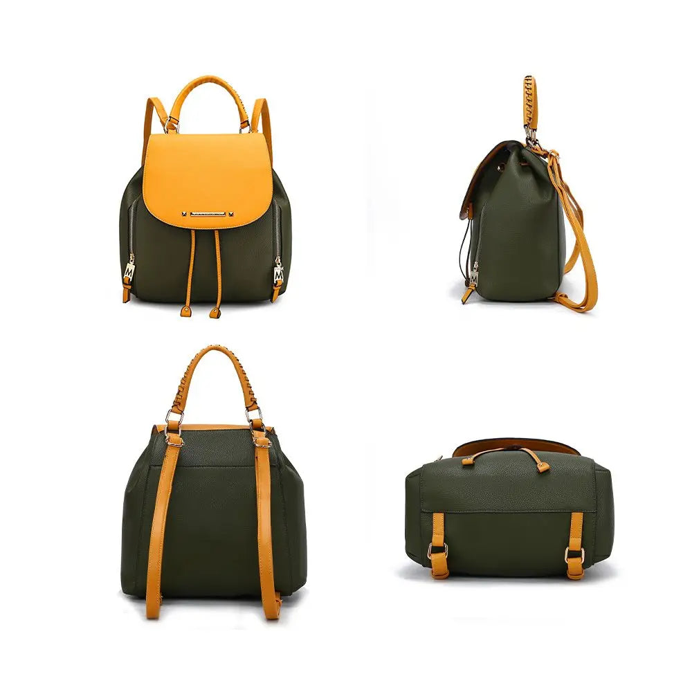 MKF Collection Kimberly Backpack Vegan Leather Women by Mia k MFK