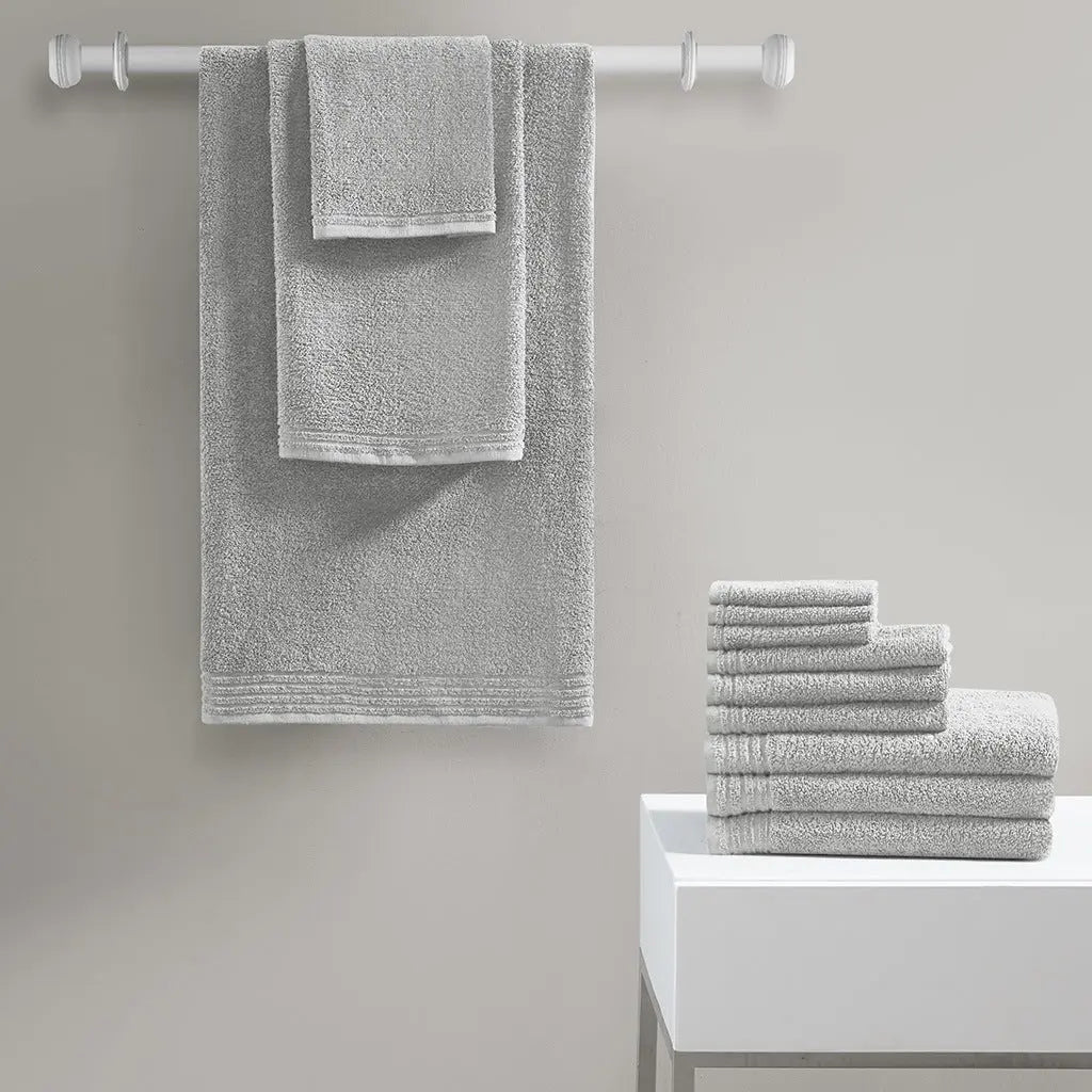 100% Cotton Quick Dry 12 Piece Bath Towel Set Oeko