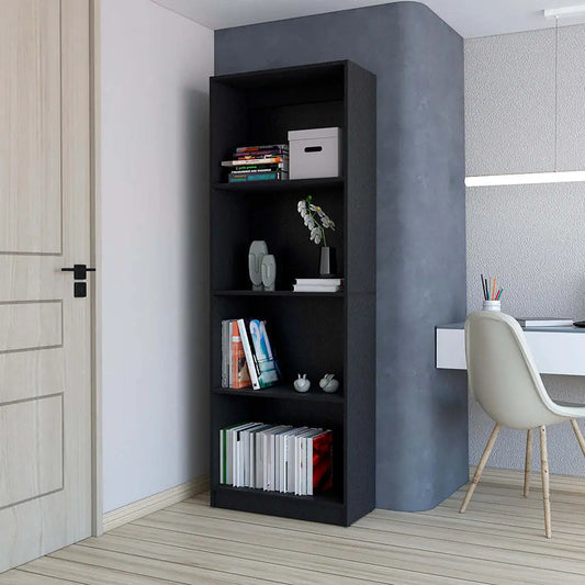 Bookcase Benzoni, Office, Black We Have Furniture