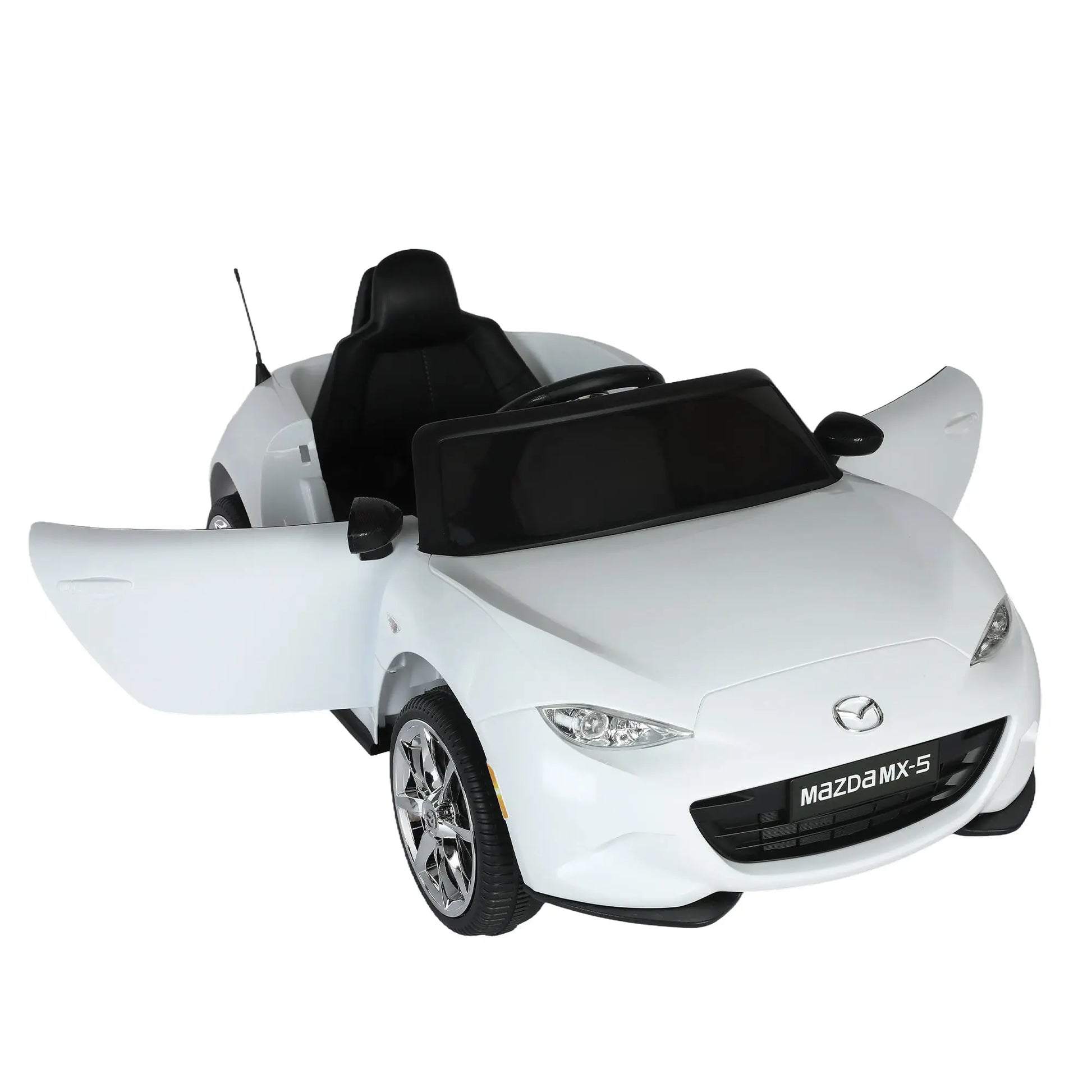 Licensed MAZDA MX-5 RF,12V Kids ride on car 2.4G W/Parents Remote Control,electric car for kids,Three speed adjustable,Power display, USB,MP3 ,Bluetooth,LED light,Two-point safety belt FX070