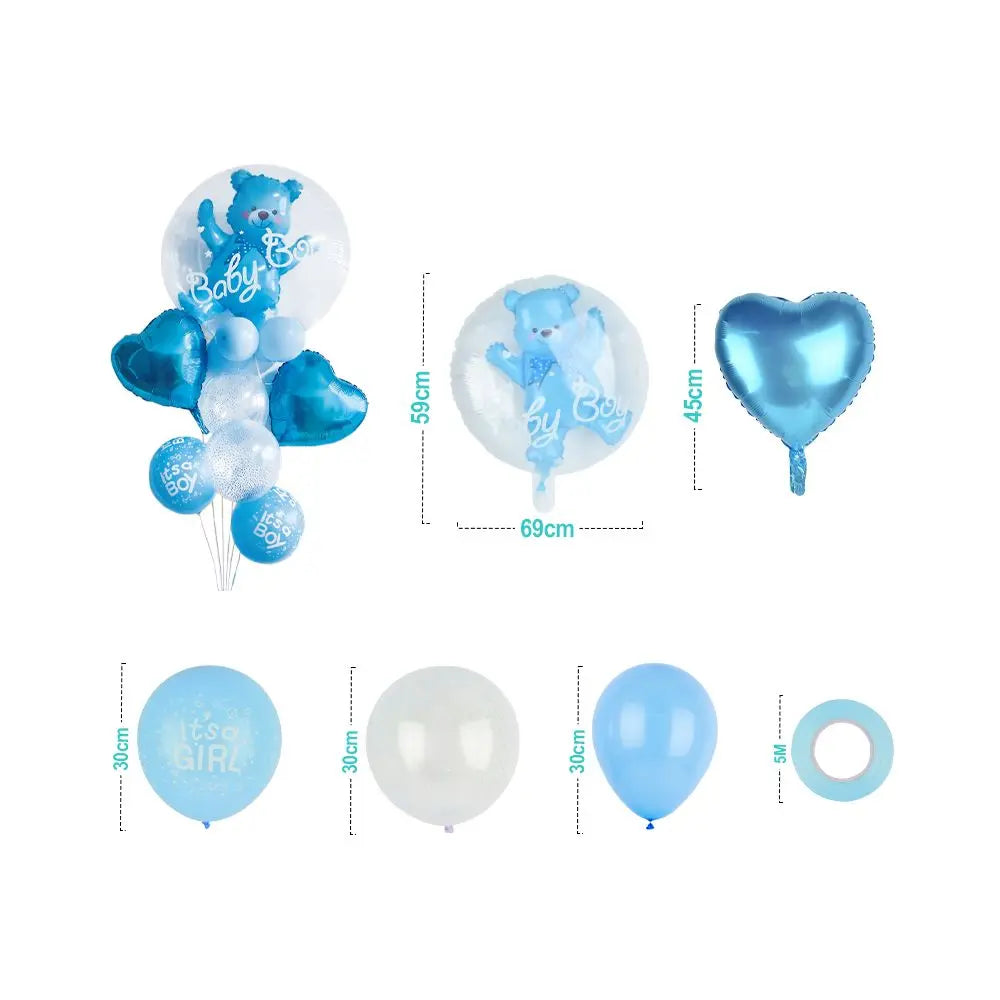 Blue Bear Balloon Bonanza: A Festive Christmas Party - Gee-Commerce, LLC