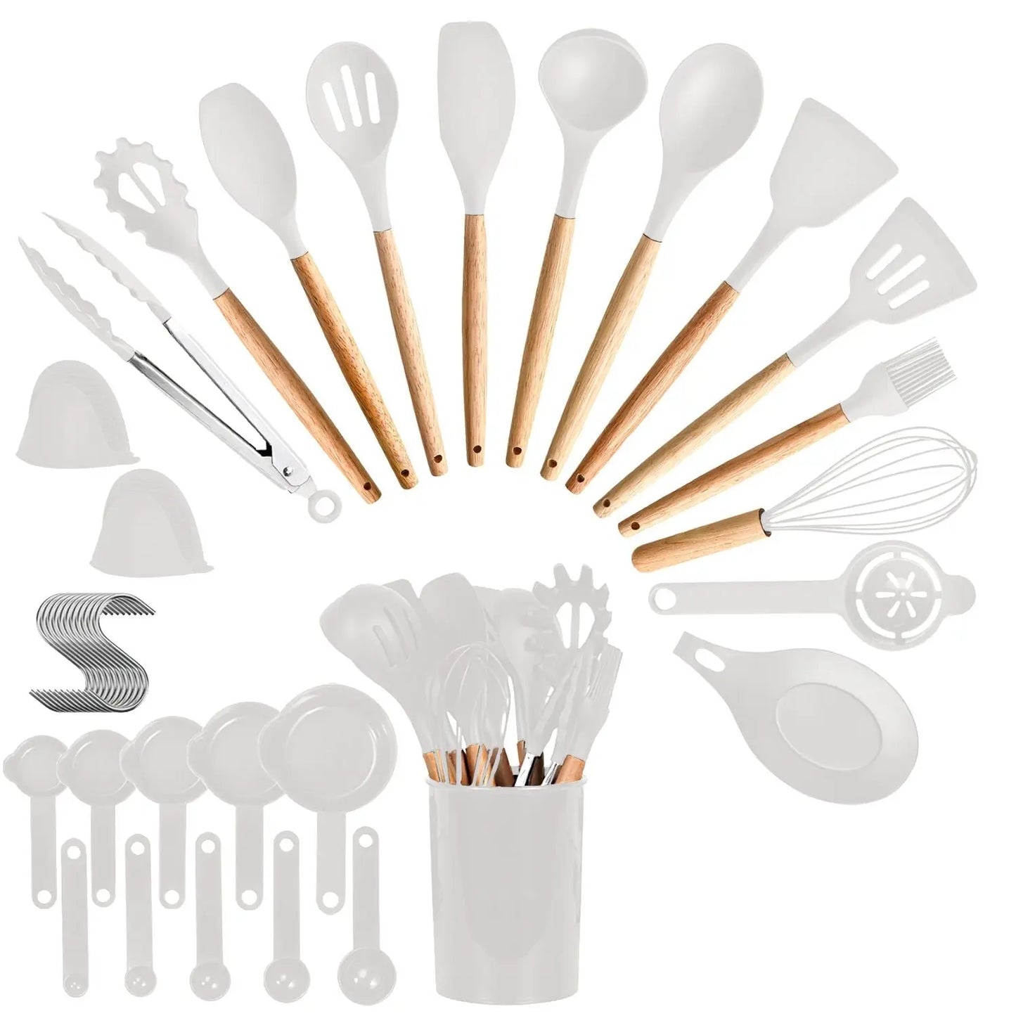 35Pcs Kitchen Cooking Utensils Set Doba