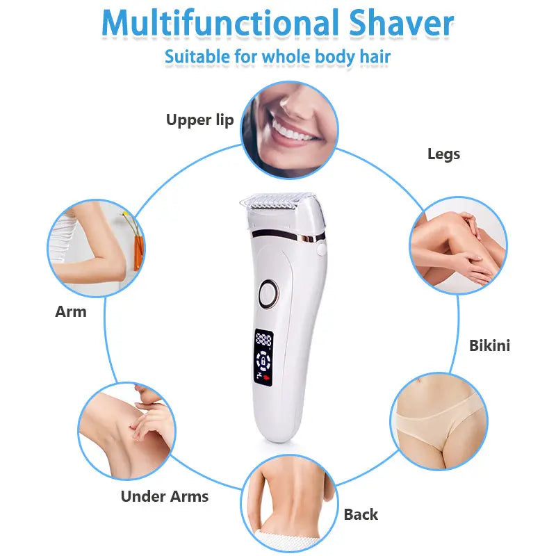 Electric Razor Painless Lady Shaver for Women Doba