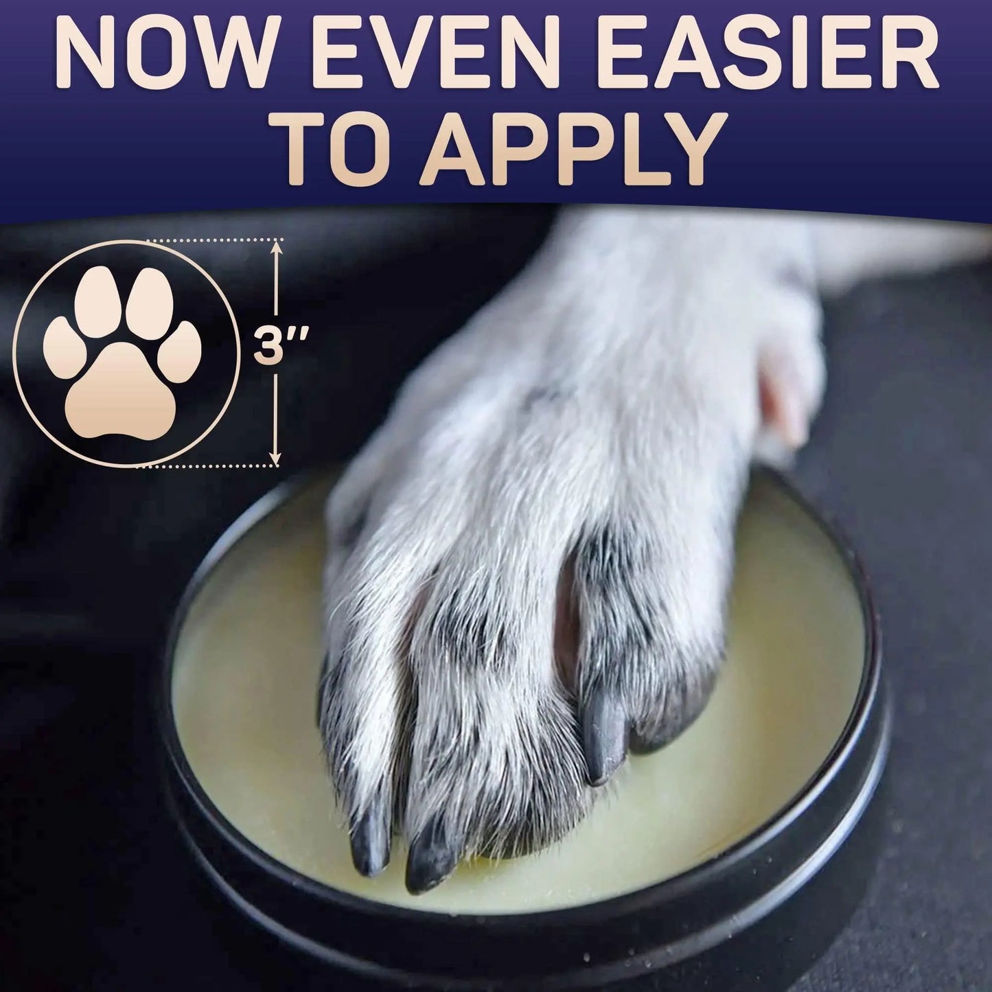 Natural Dog/Cat Paw Balm Protection for Hot Pavement, Dry Paws and Nose Primens