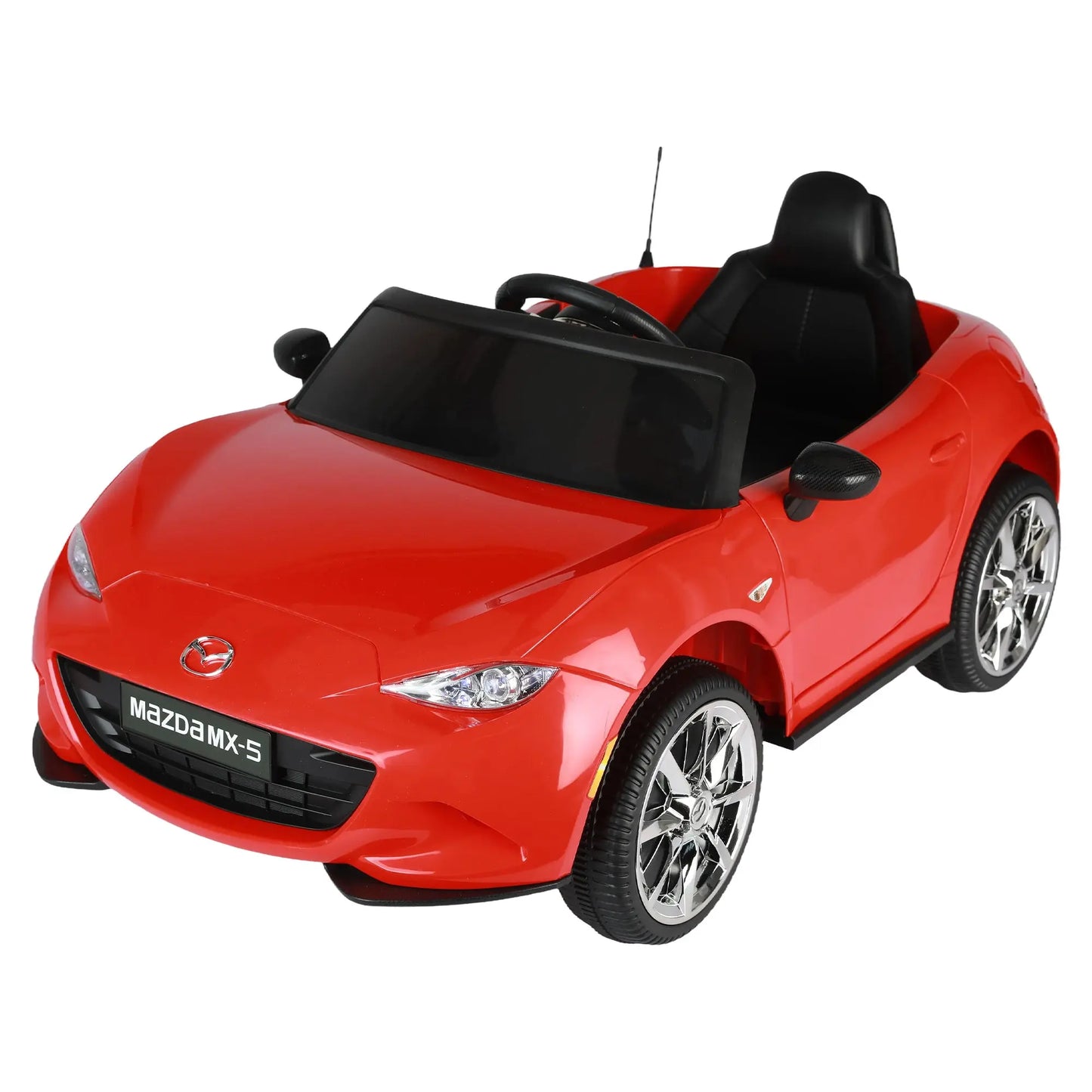 Licensed MAZDA MX-5 RF,12V Kids ride on car 2.4G W/Parents Remote Control,electric car for kids,Three speed adjustable,Power display, USB,MP3 ,Bluetooth,LED light,Two-point safety belt FX070