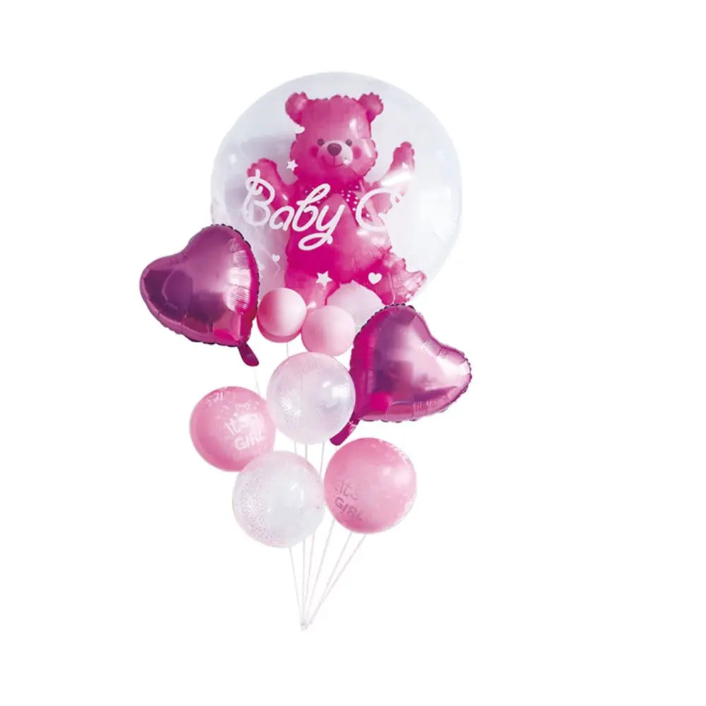 Pink  Bear Balloon Bonanza: A Festive Christmas Party - Gee-Commerce, LLC