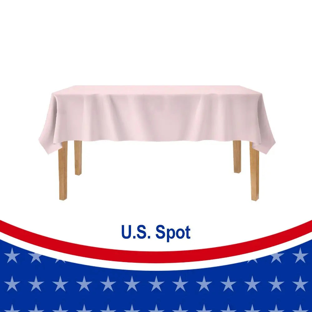 12 Pack Tablecloth Plastic - Rectangle Doba