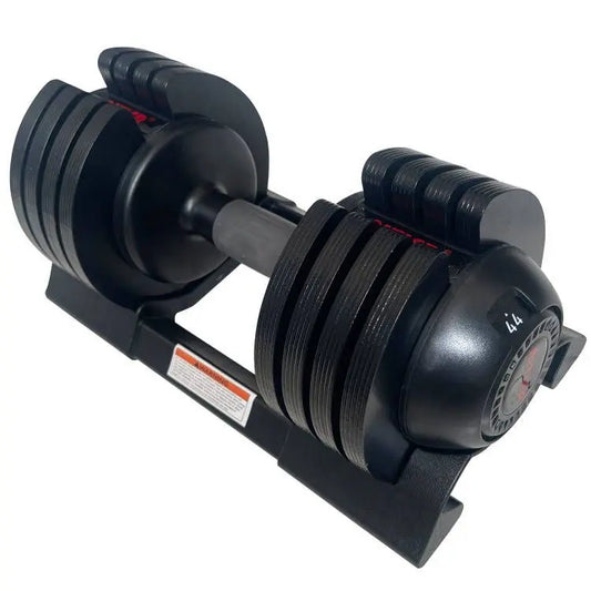 22LBS ADJUSTABLE DUMBBELL STEEL+PLASTIC Doba