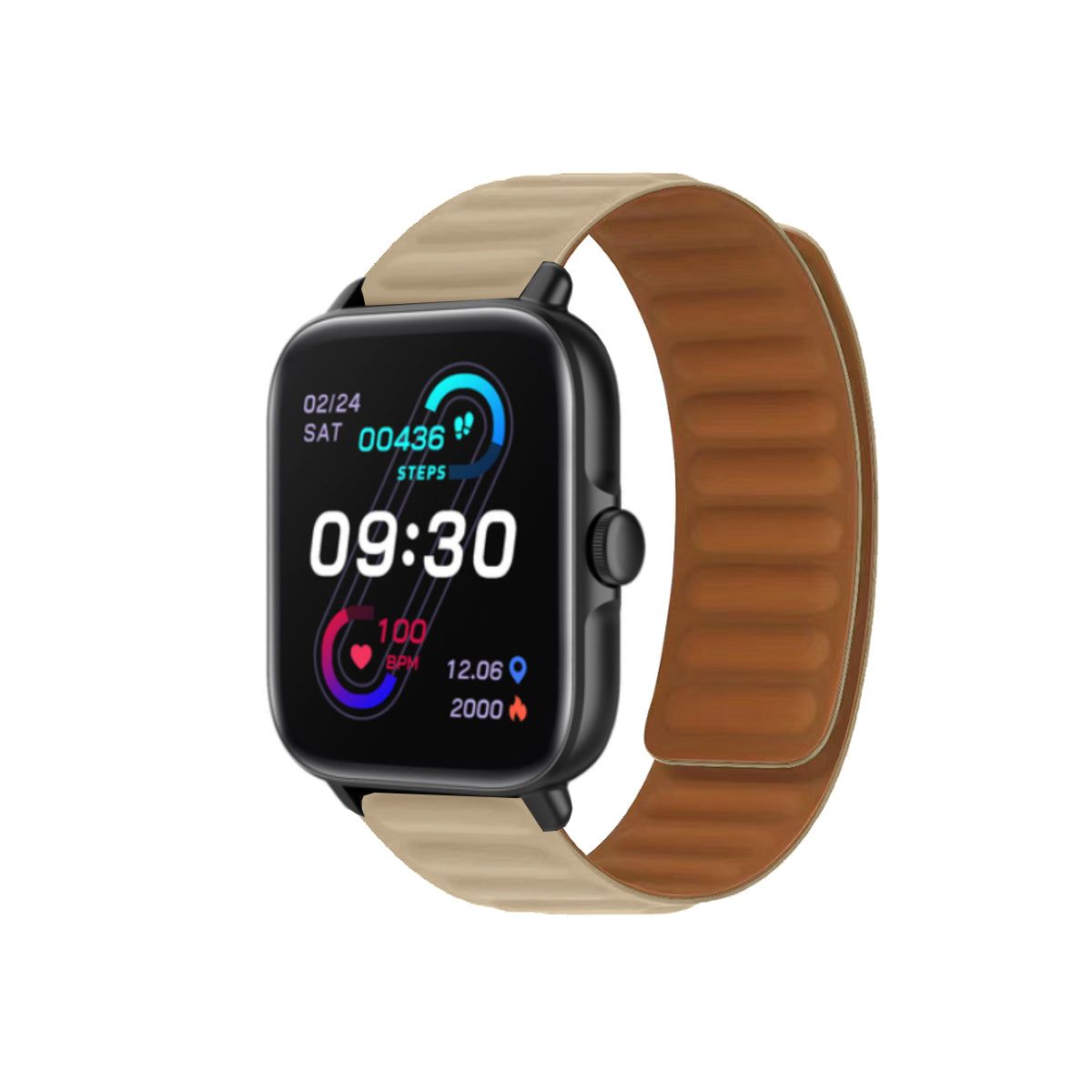 MagPRO Smartwatch With Magnetic Belt And Activity Tracker Doba