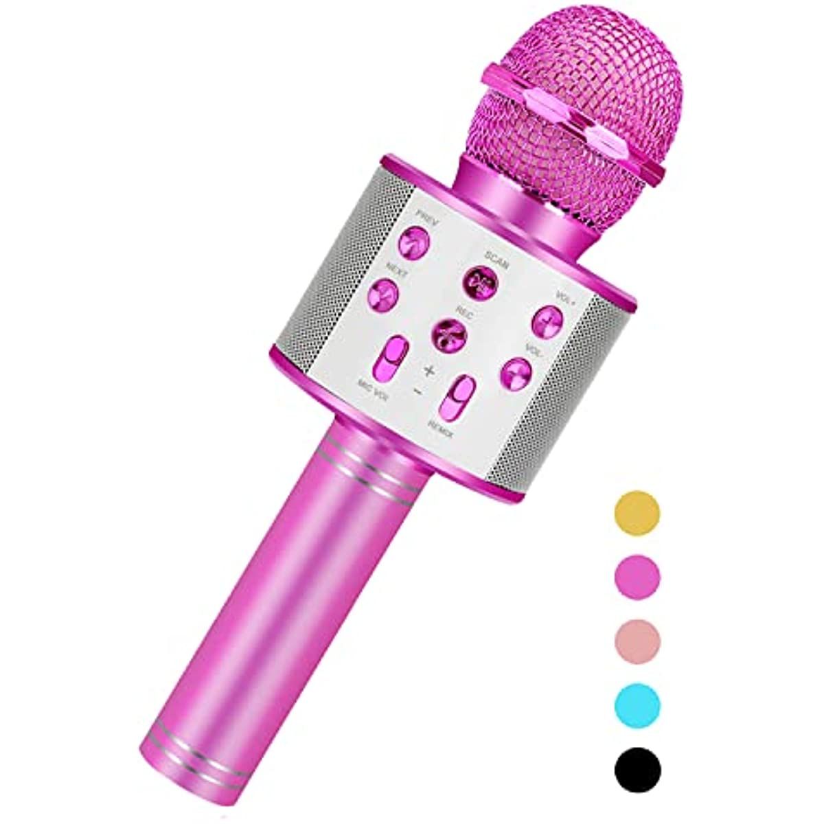 Kids Toys for 3-14 Year Old Girls and Boys Gifts; Karaoke Microphone Machine for Kids Toddler Toys Age 4-12; Christmas Birthday Valentine Gifts for 5 6 7 8 9 10 Year Old Teens kids - Gee-Commerce, LLC