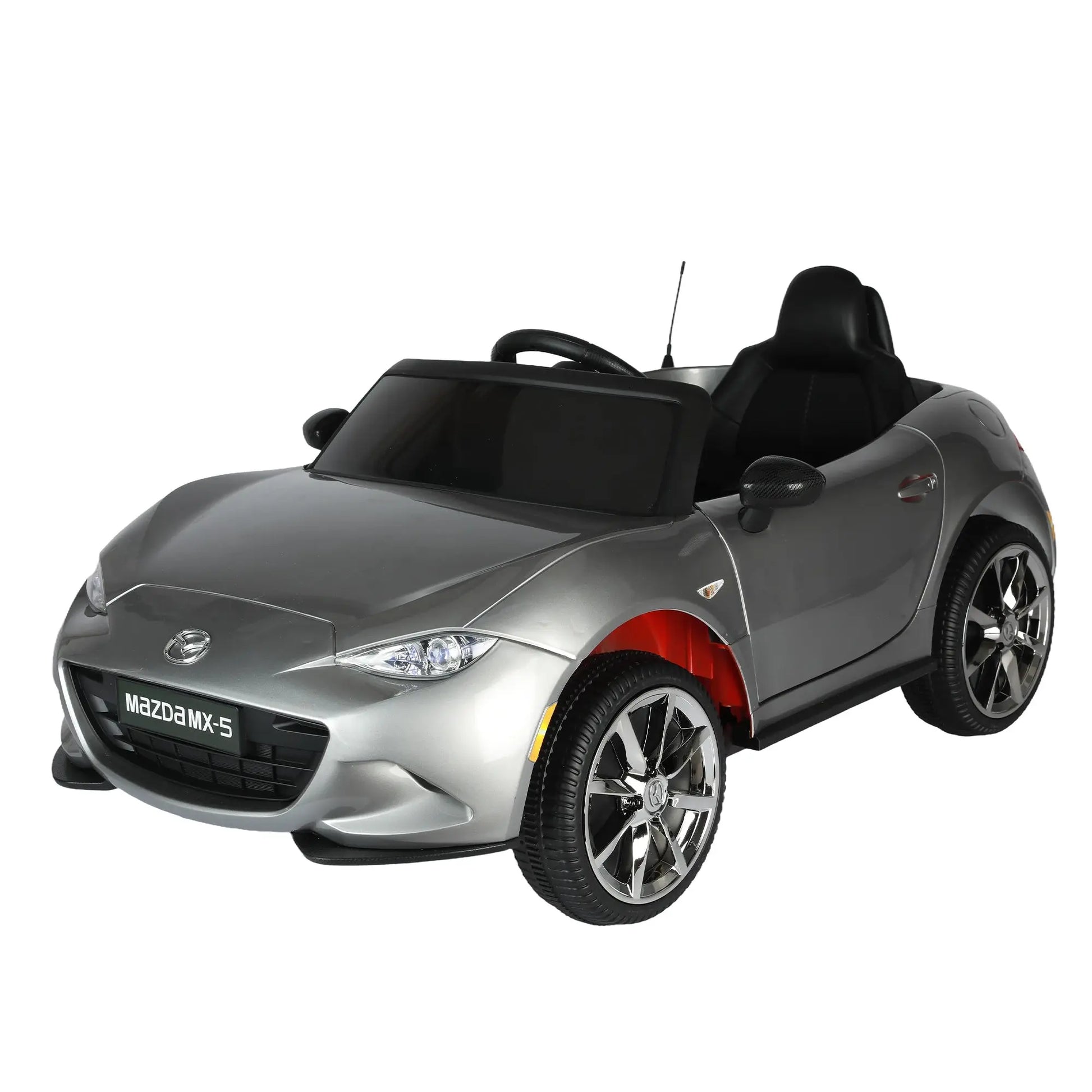 Licensed MAZDA MX-5 RF,12V Kids ride on car 2.4G W/Parents Remote Control,electric car for kids,Three speed adjustable,Power display, USB,MP3 ,Bluetooth,LED light,Two-point safety belt FX070