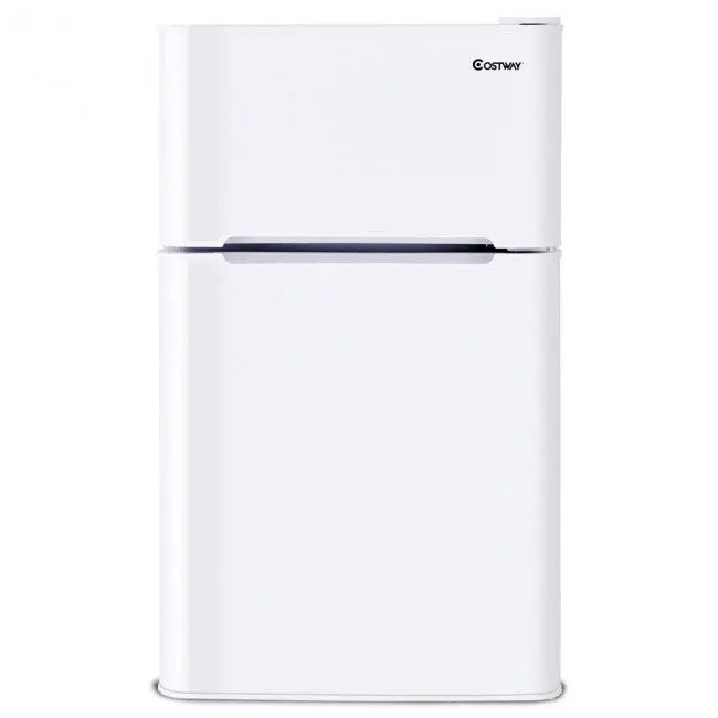 3.2 cu ft. Compact Stainless-Steel Refrigerator (Mini Fridge) Hooya Imp. & Exp.