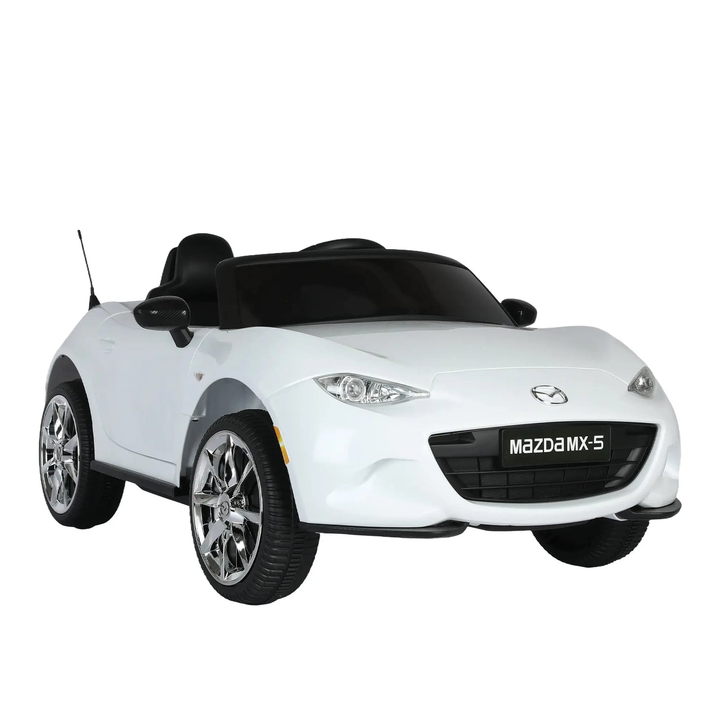 Licensed MAZDA MX-5 RF,12V Kids ride on car 2.4G W/Parents Remote Control,electric car for kids,Three speed adjustable,Power display, USB,MP3 ,Bluetooth,LED light,Two-point safety belt FX070