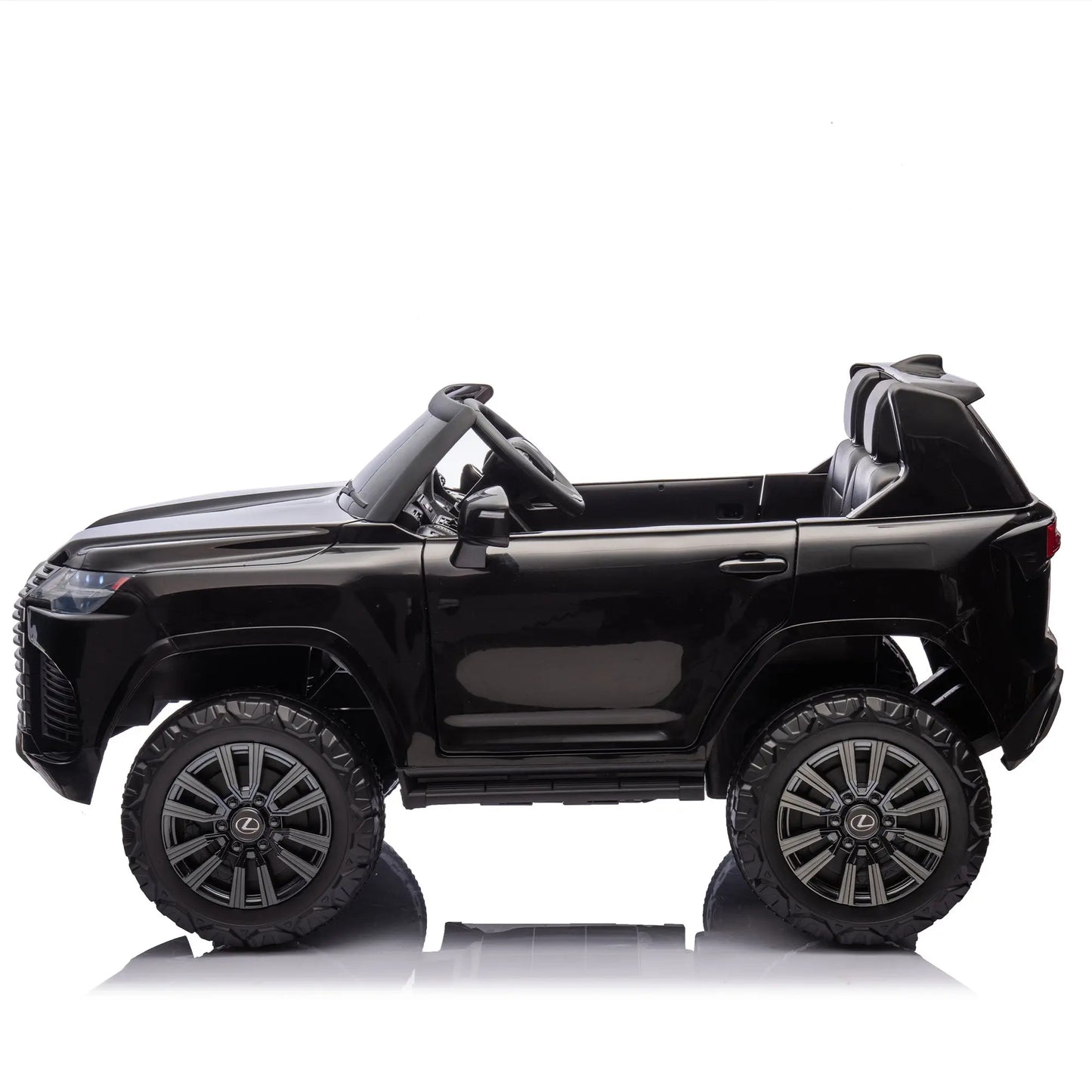 Licensed LEXUS LX600 24V Two-seater XXL Kids Ride On Car W/Parents Control,Seat width 20 inches,2WD,Four-wheel suspension,Bluetooth,MP3,Music,Power display,Speeds 1.86-3.11MPH For Kids. FX070