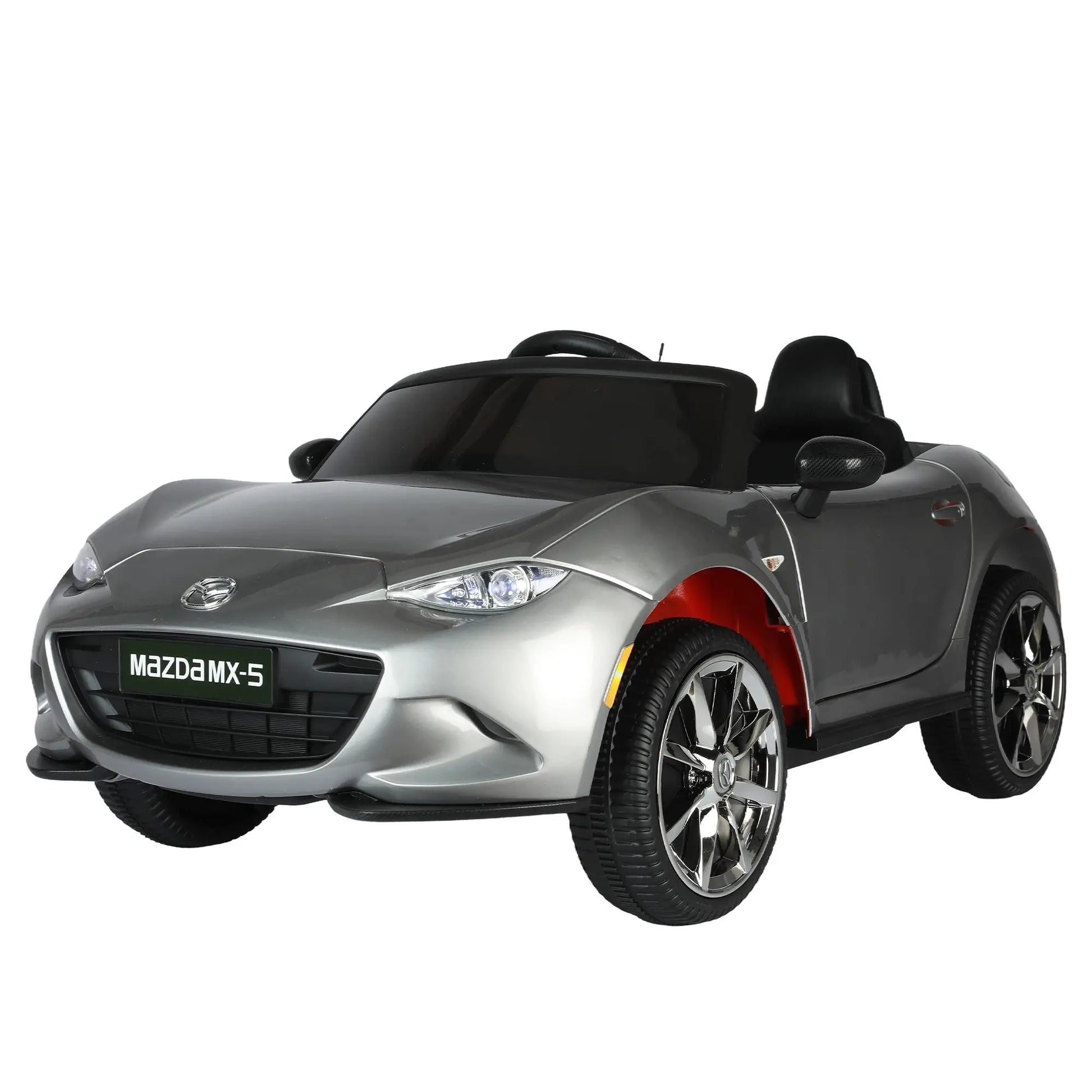 Licensed MAZDA MX-5 RF,12V Kids ride on car 2.4G W/Parents Remote Control,electric car for kids,Three speed adjustable,Power display, USB,MP3 ,Bluetooth,LED light,Two-point safety belt FX070