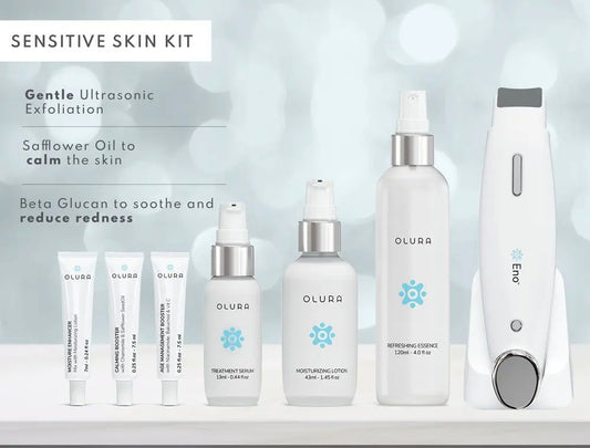 Eno Sensitive Skin Facial Kit. A complete skincare solution for sensitive skin that includes the Patented Eno Facial Device Doba