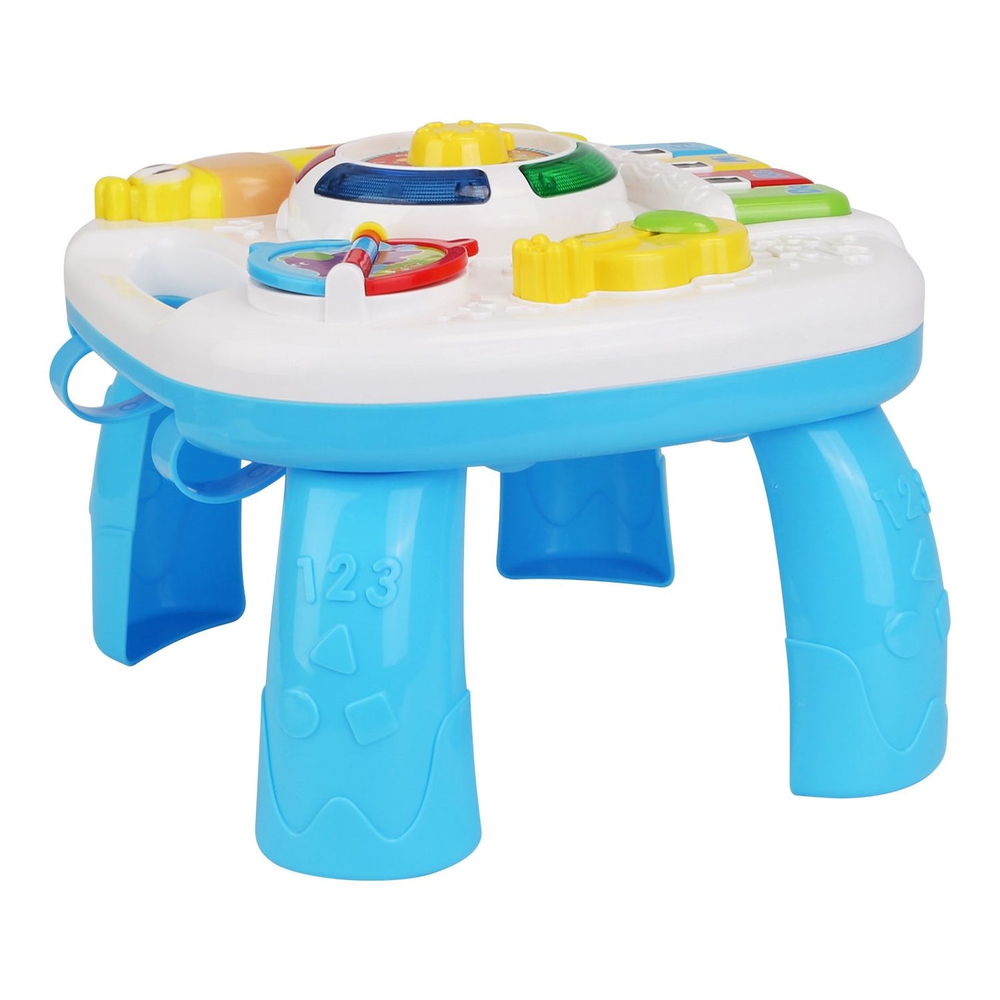 Toddler Musical Learning Table Educational Baby Toys Musical Activity Table Learning Center for 6+ Months Boys Girls Gift Doba