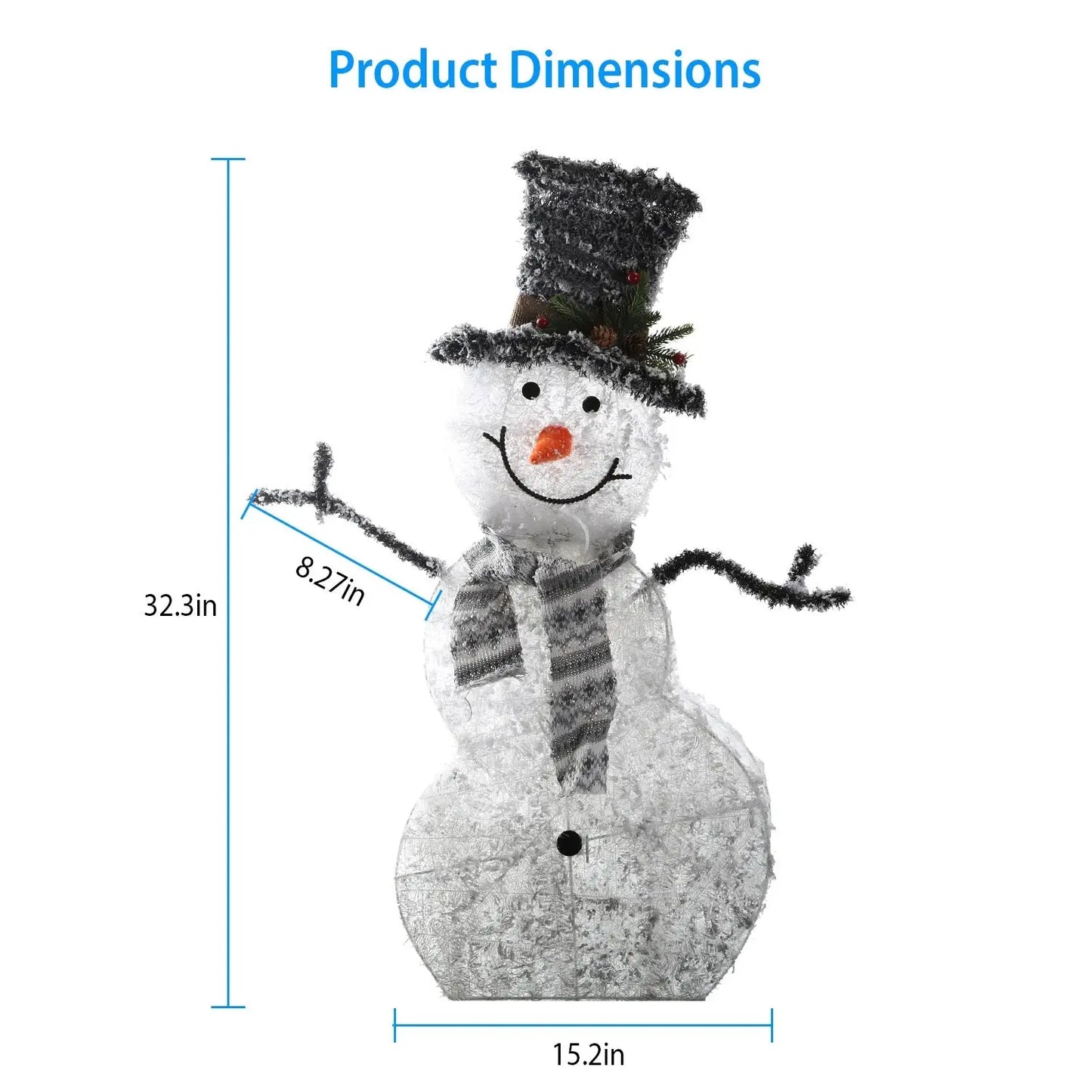 LED Christmas Snowman Decoration Doba