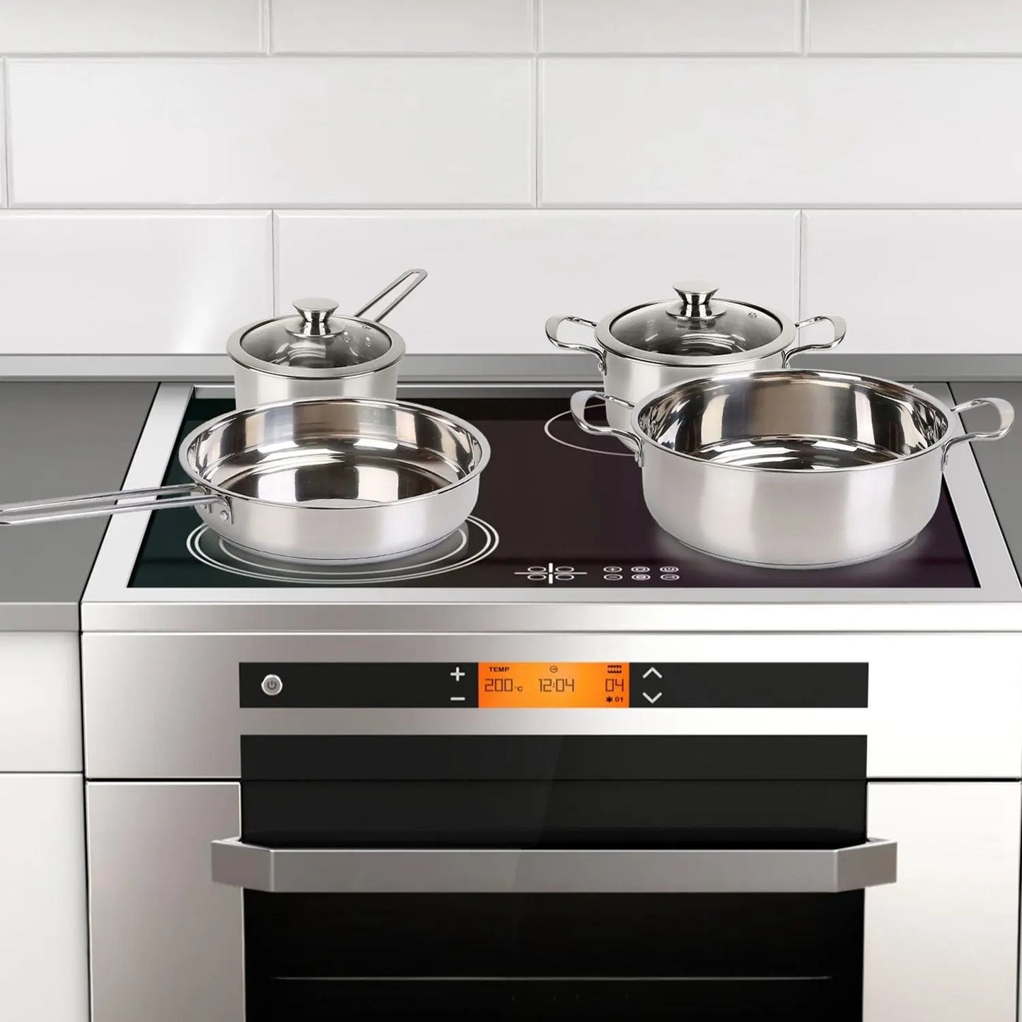 Stainless Steel Cookware Set Doba